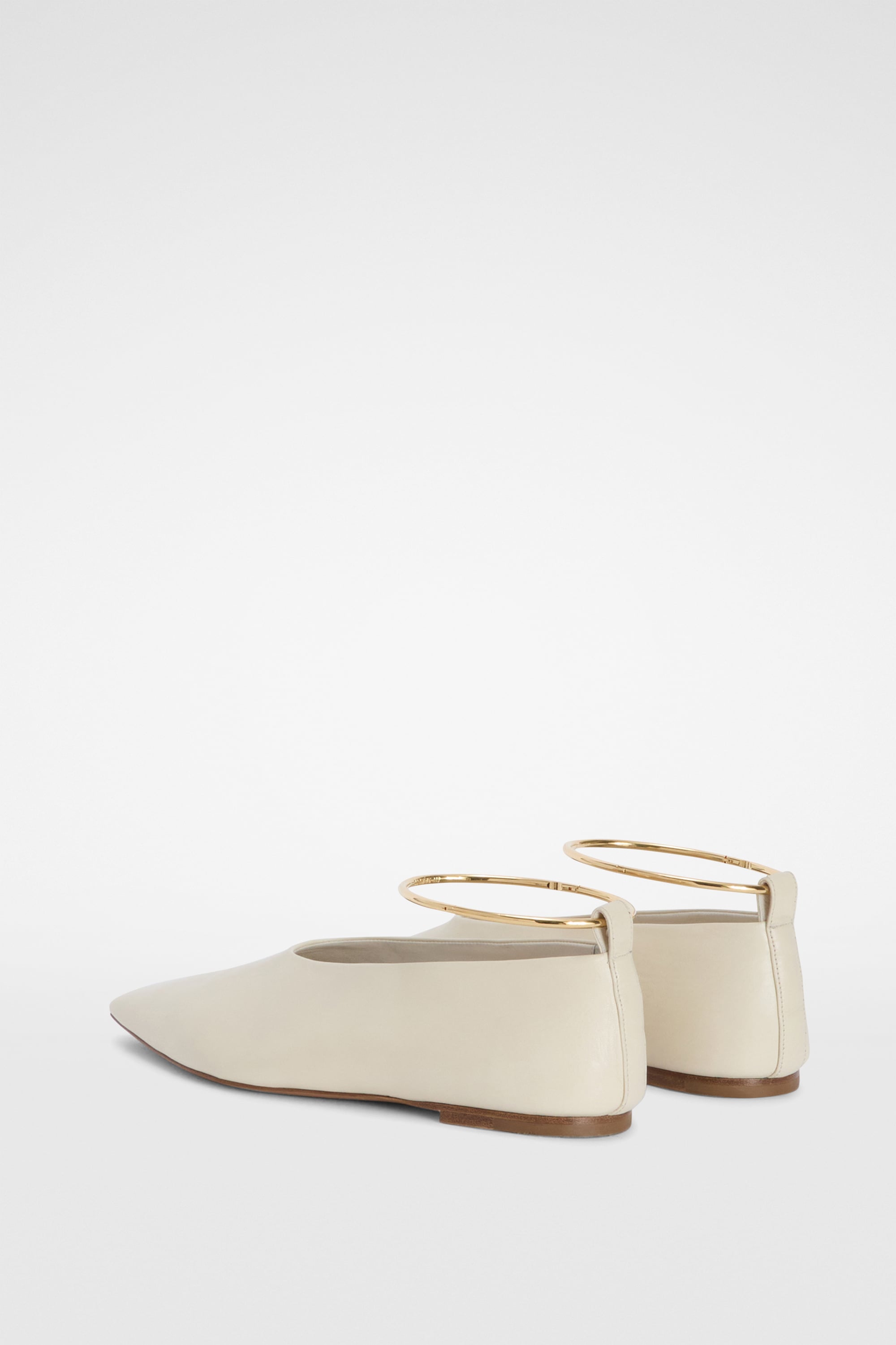 JILSANDER Ringバレリーナ　フラットシューズ　36 CREAM Ring バレリーナ ウィメンズ | Jil Sander 公式オンラインストア