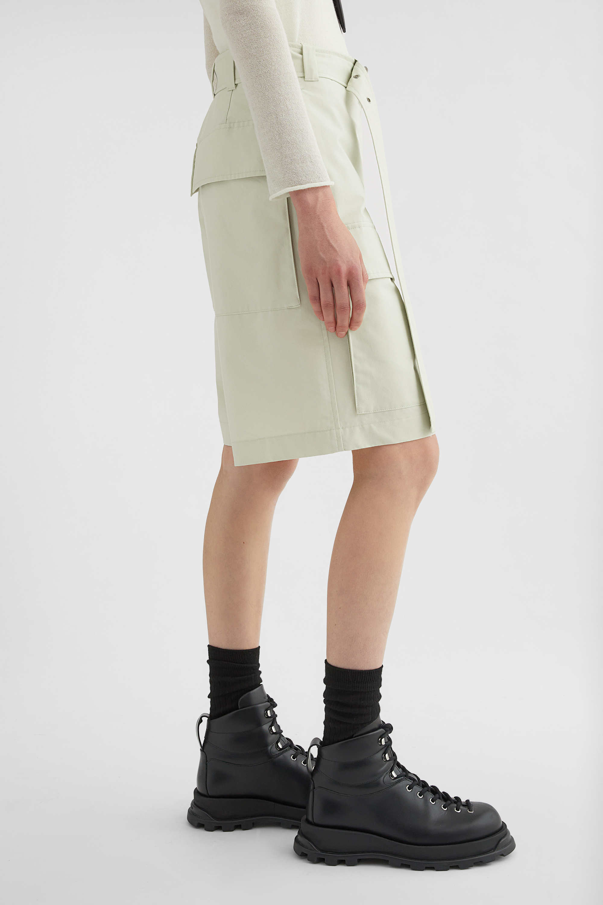 コットン ベルト付きショートパンツ ウィメンズ | Jil Sander