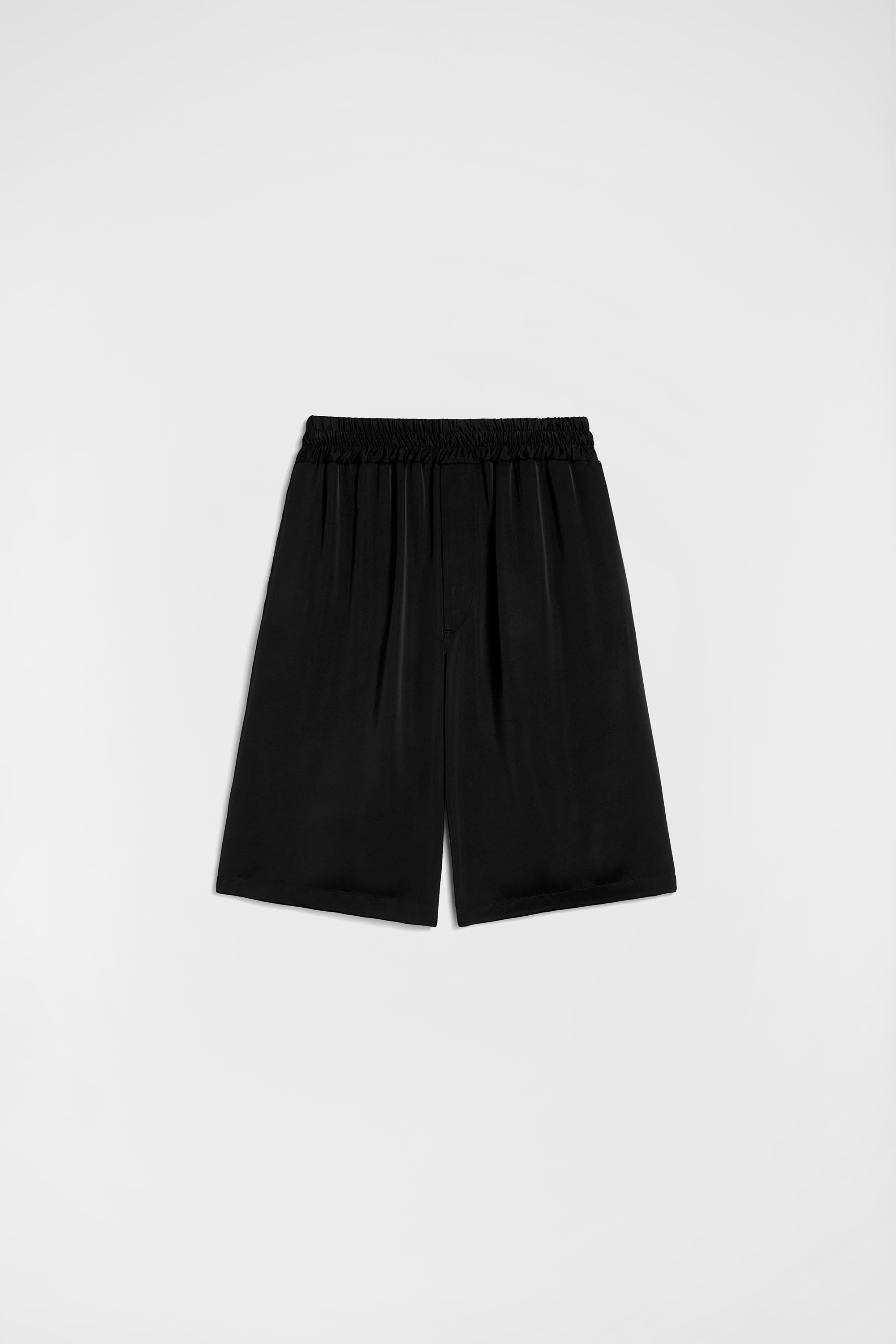 Fluid Viscose Shorts - Trousers - Image 6