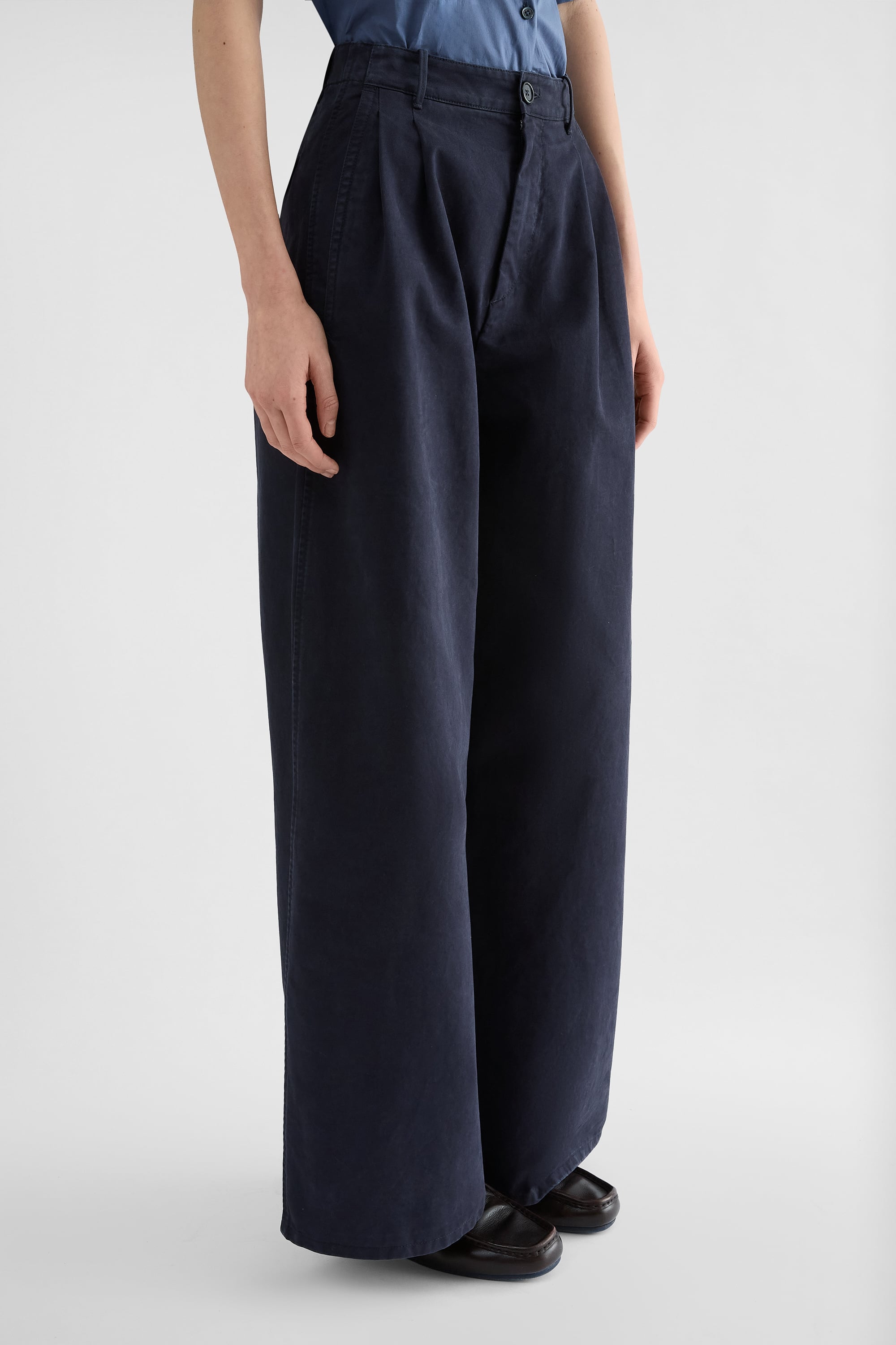 Cotton Drill Trousers for Woman | Jil Sander Official Online Store