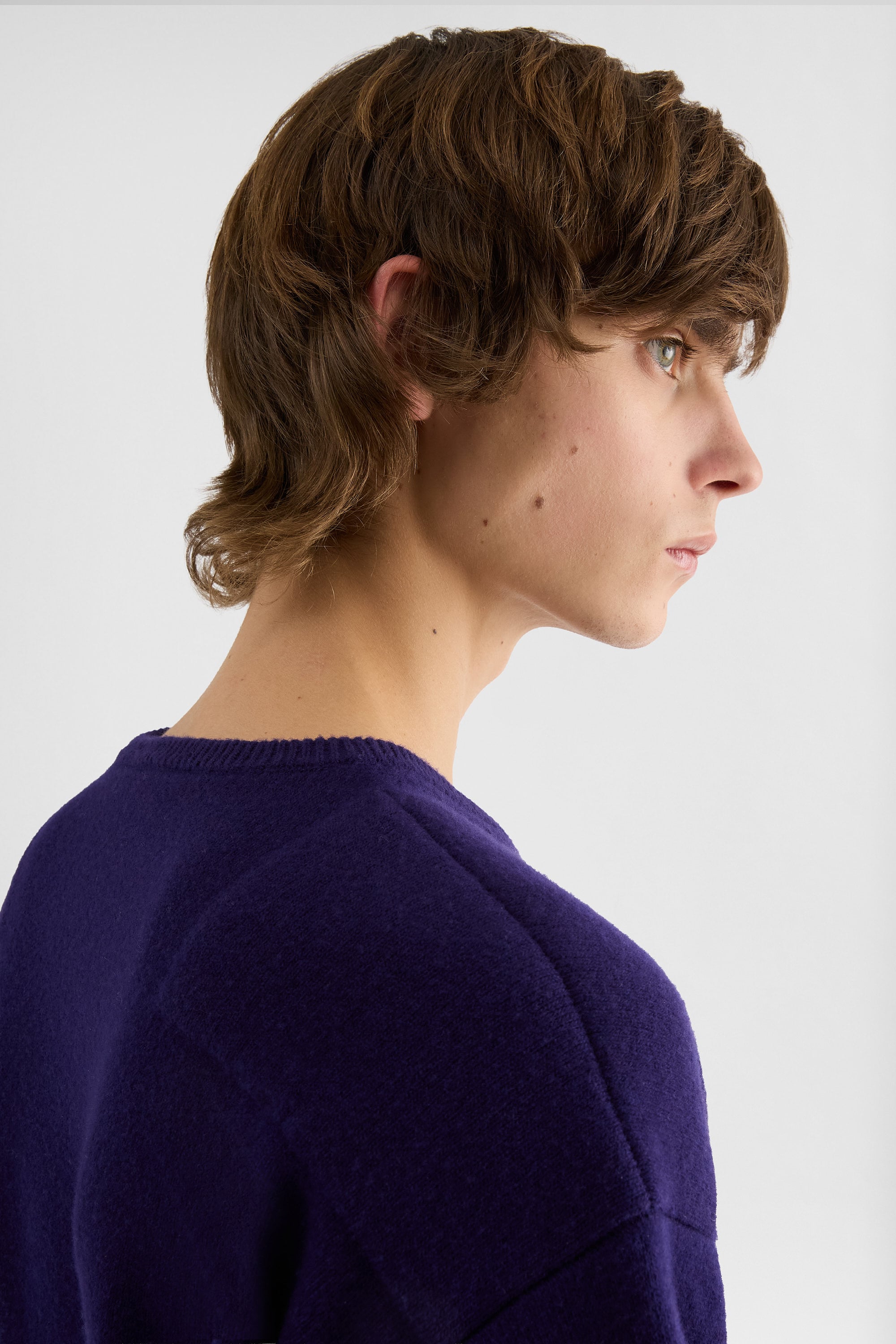 ウールブレンド Vネックセーター メンズ | Jil Sander 公式オンライン 