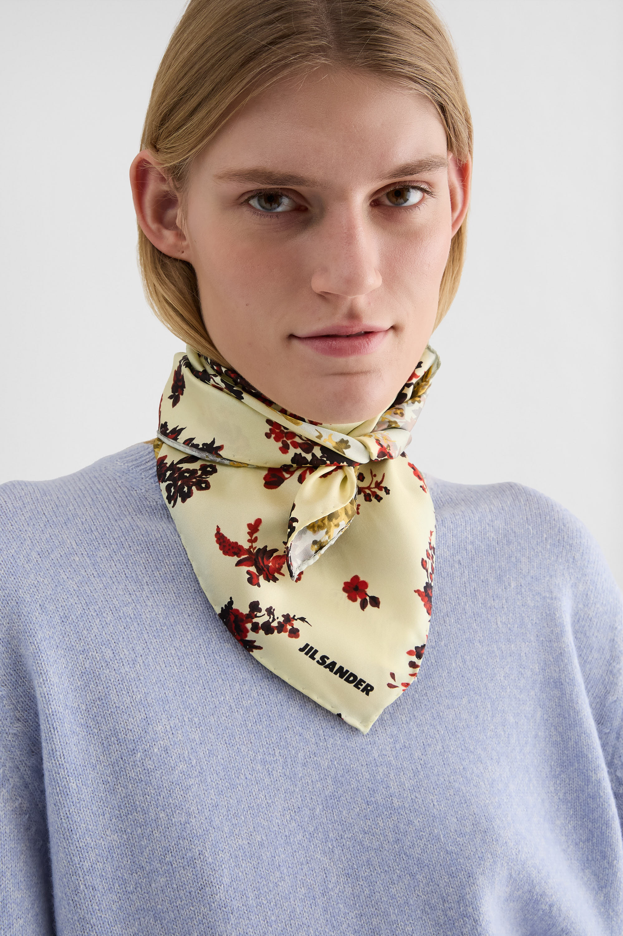 JIL SANDER 2019SS スカーフ シルク プリントスカーフ ウィメンズ | Jil Sander 公式オンラインストア