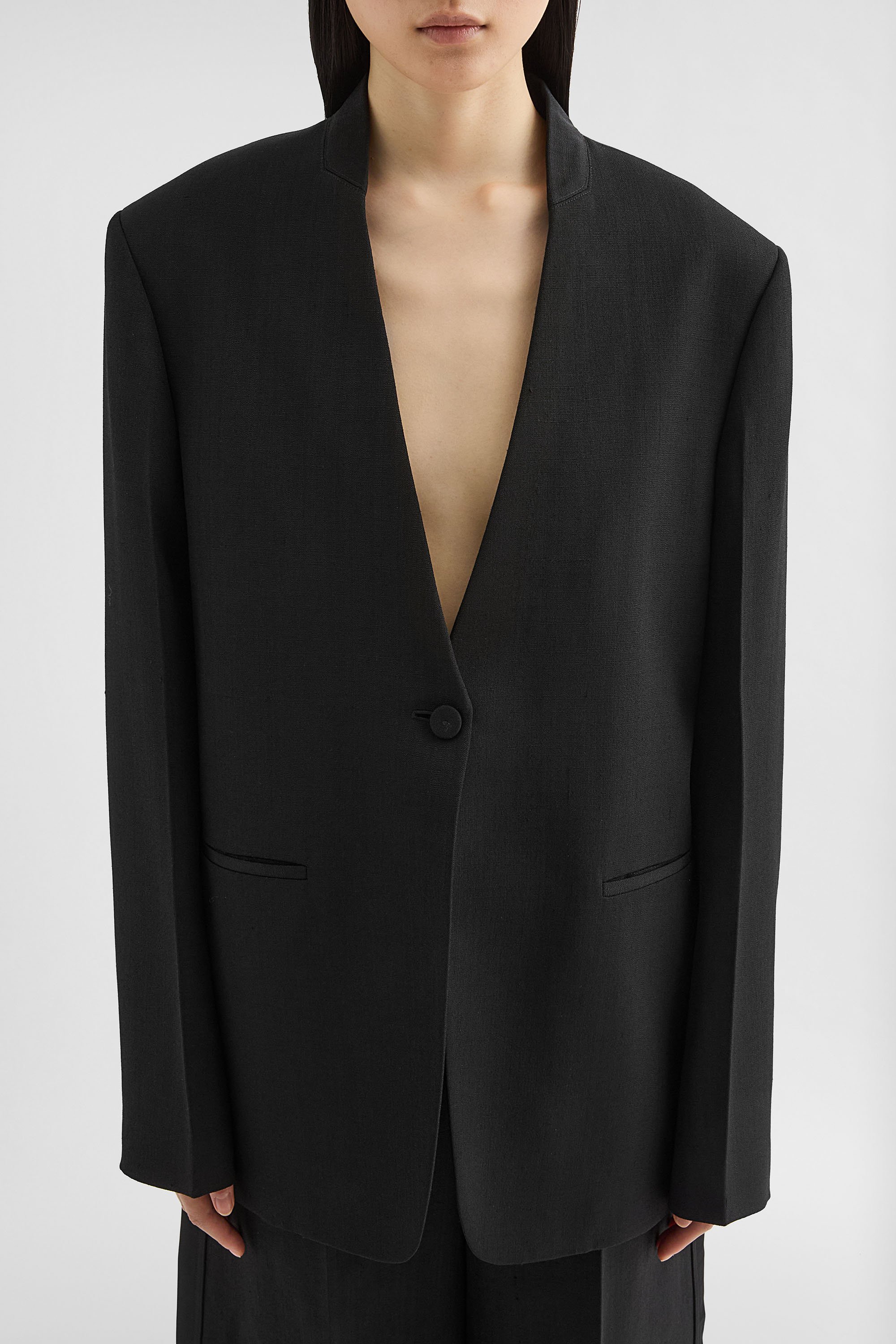 ジャケット JIL SANDER VISCOSE SILK BLEND TAILORED JACKET Silk Blend Tailored Jacket Woman | Jil Sander Official