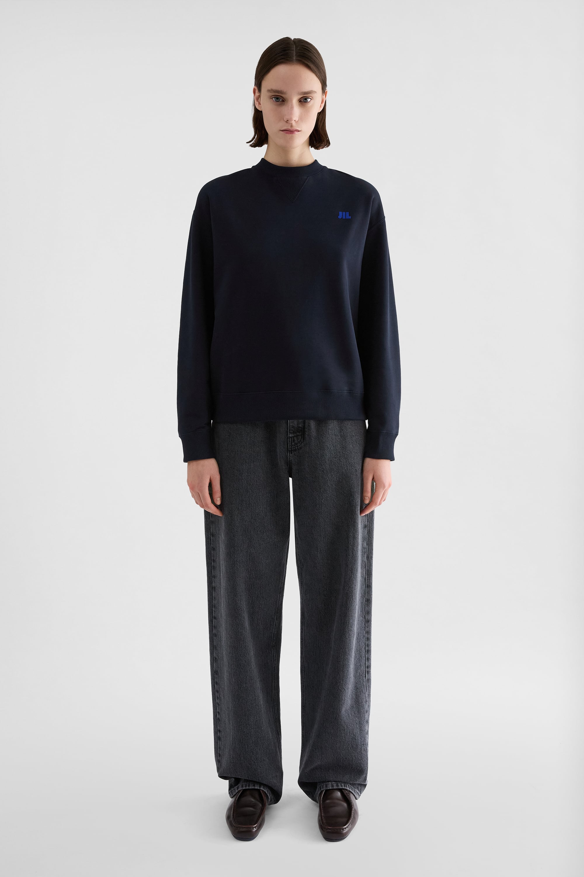 Jil Sander Cotton Terry Crew-Neck Sweatshirt