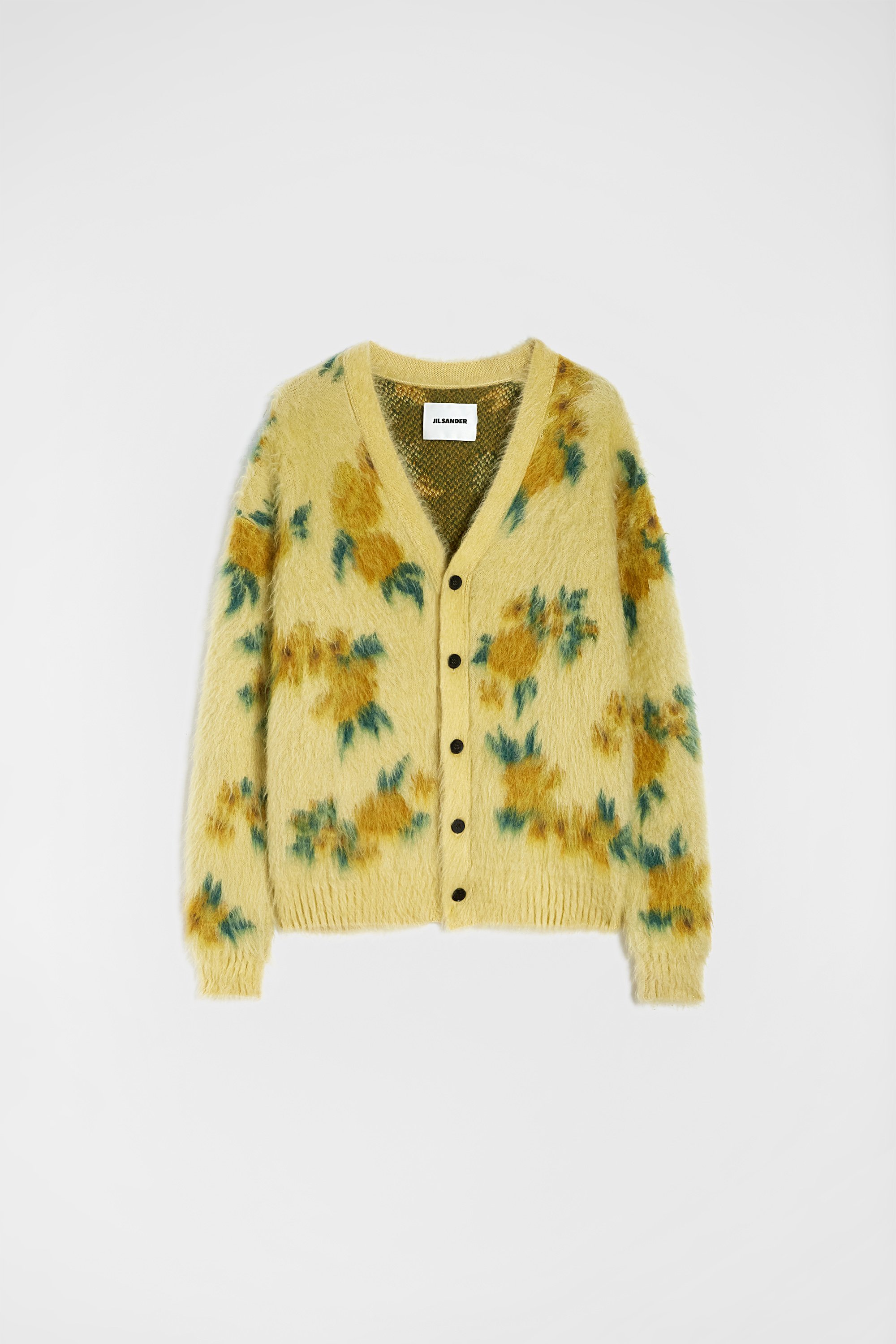 Wool Blend V-Neck Cardigan - Cardigans - Image 5