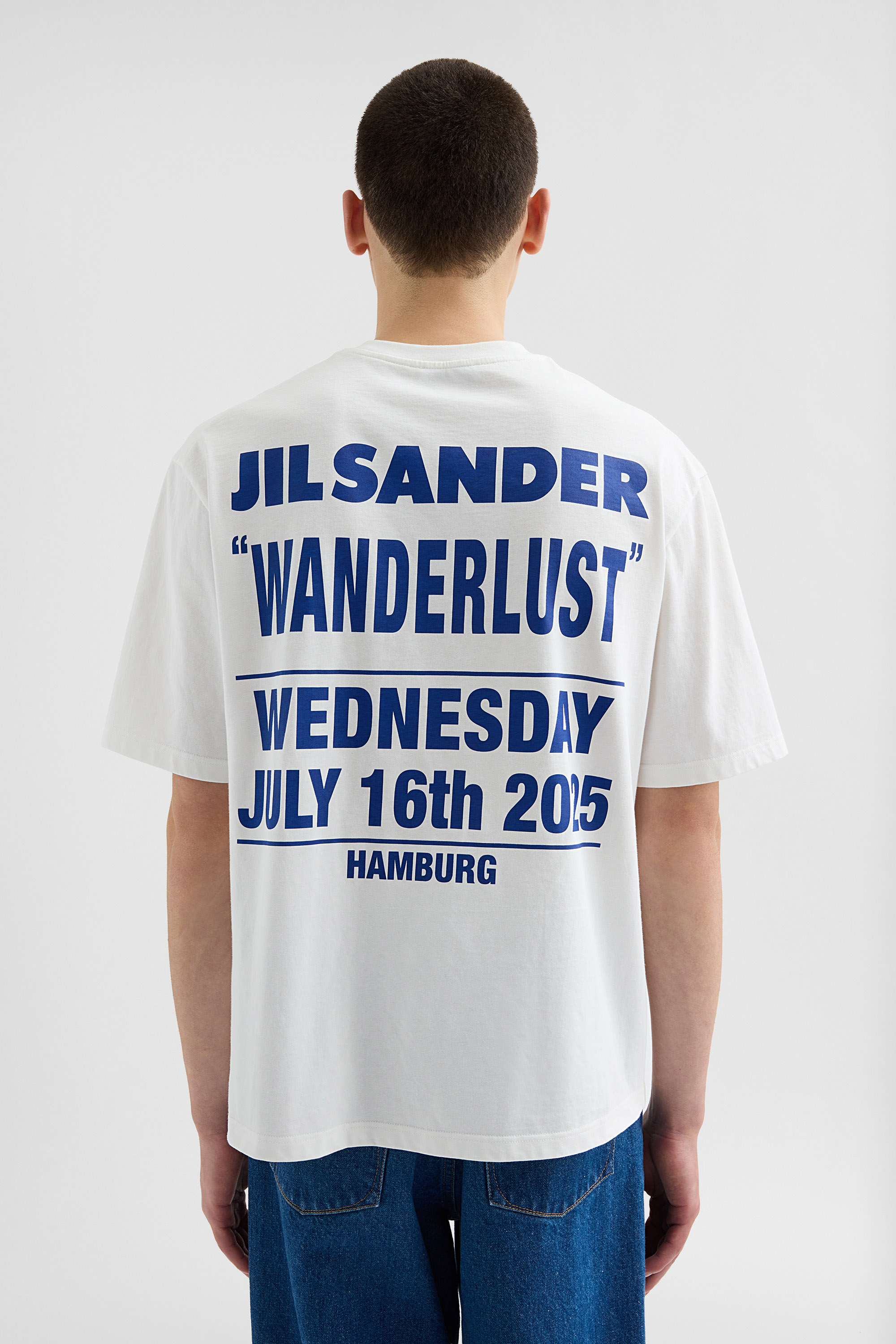 Cotton Crew-Neck T-Shirt Man | Jil Sander Official Online Store