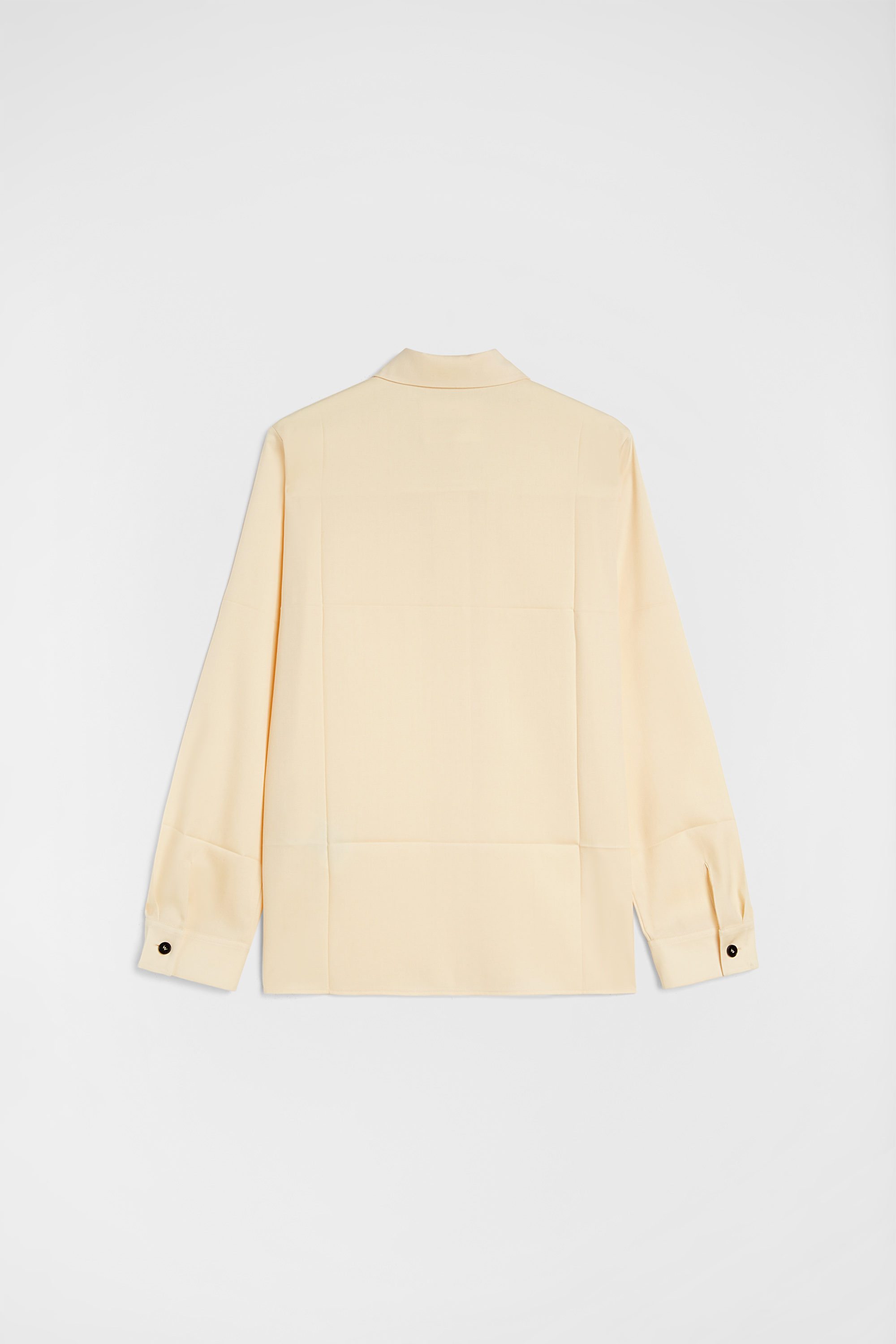 Lightweight Wool Gabardine Shirt - Shirts - Image 7