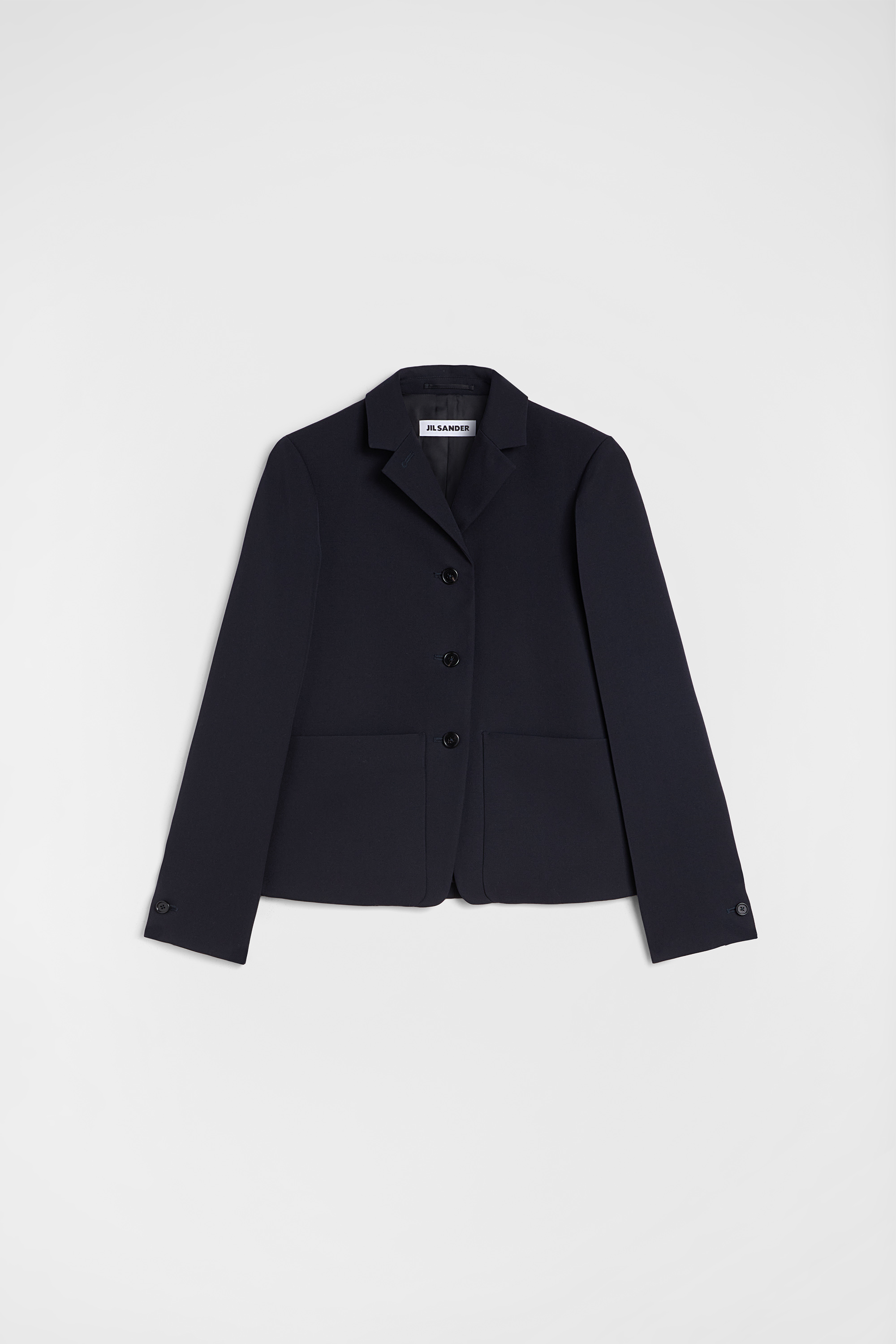 Wool Gabardine Jacket Woman | Jil Sander Official Online Store