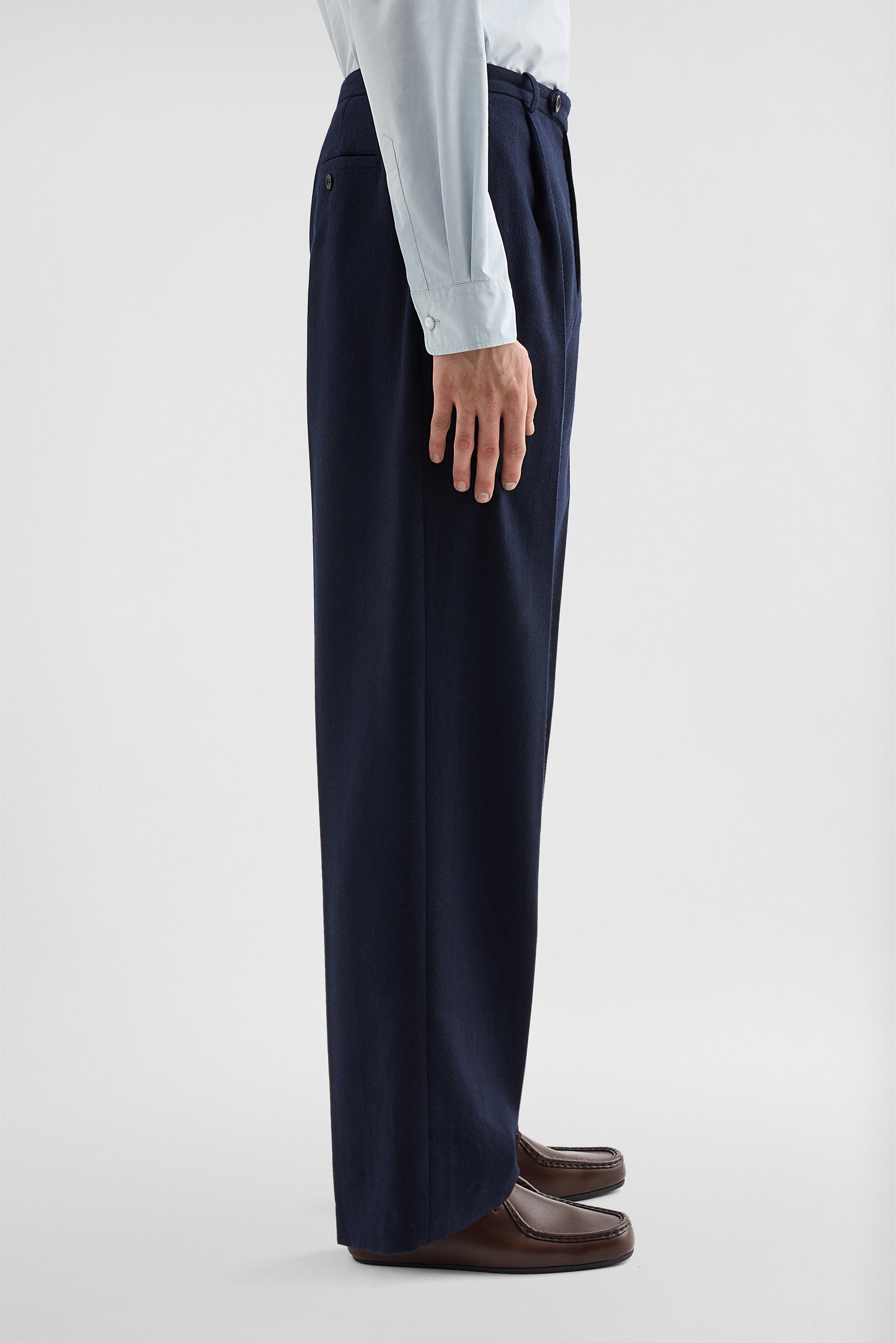 ウールフランネル パンツ メンズ | Jil Sander 公式オンラインストア