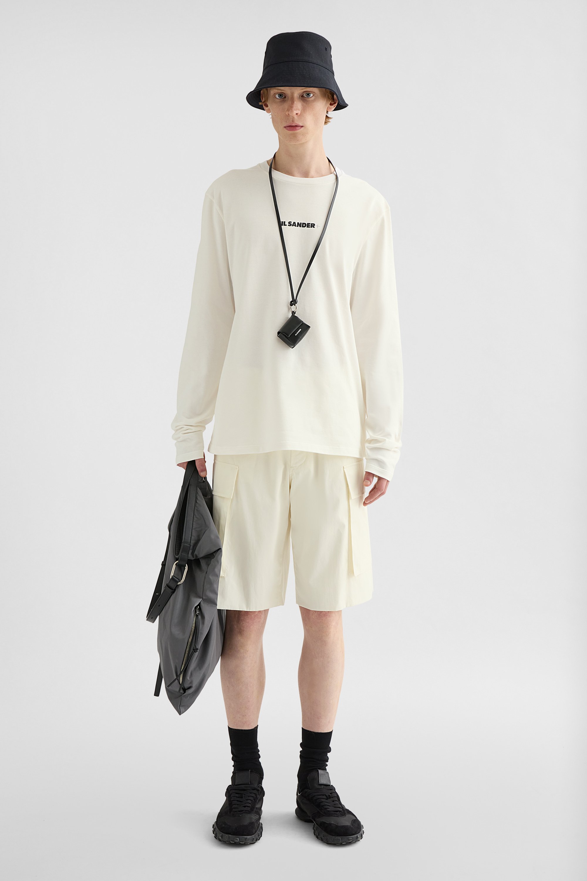 Cotton Crew-Neck T-Shirt - T-shirts - Image 1