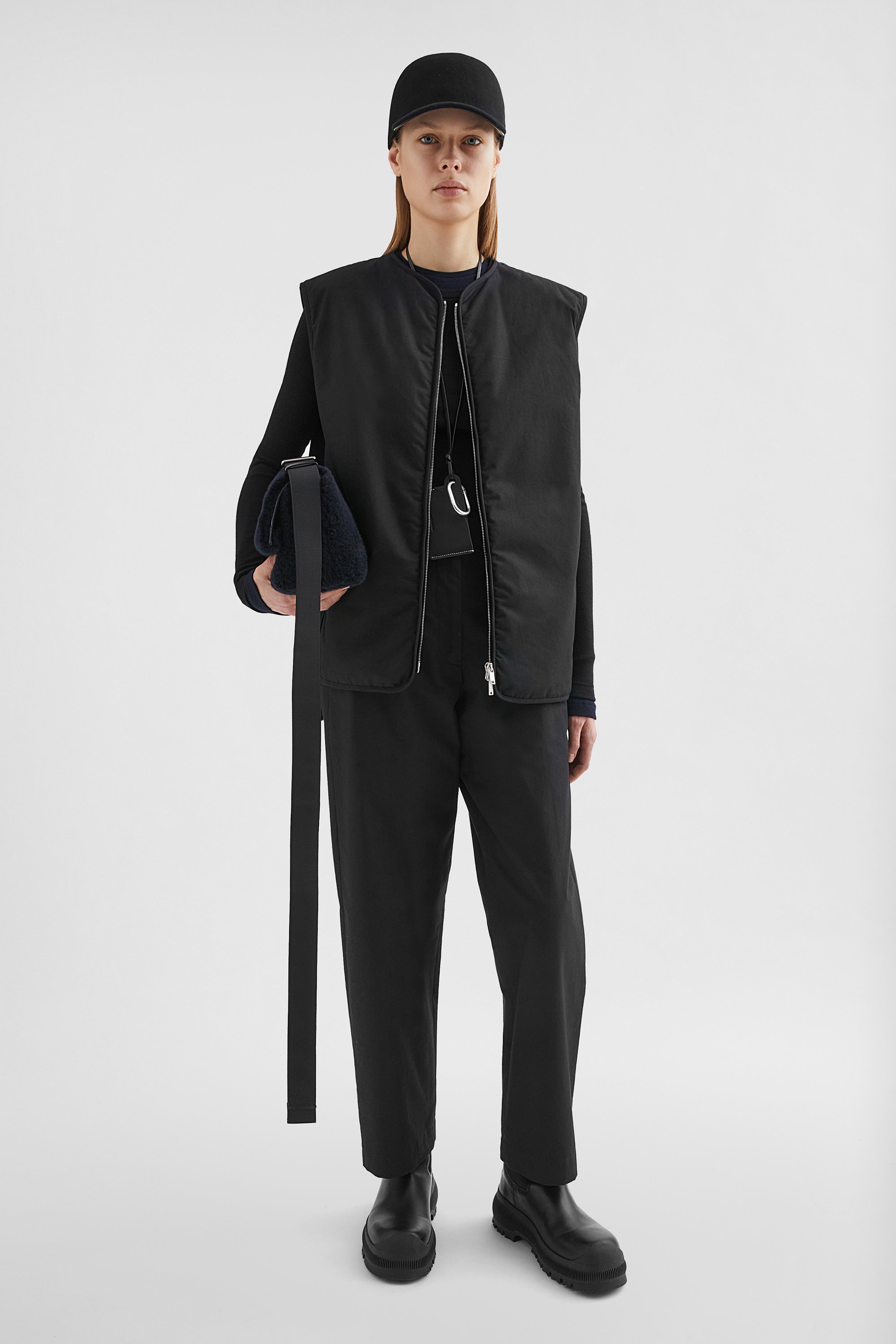 Cotton Padded Vest - Vests - Image 1