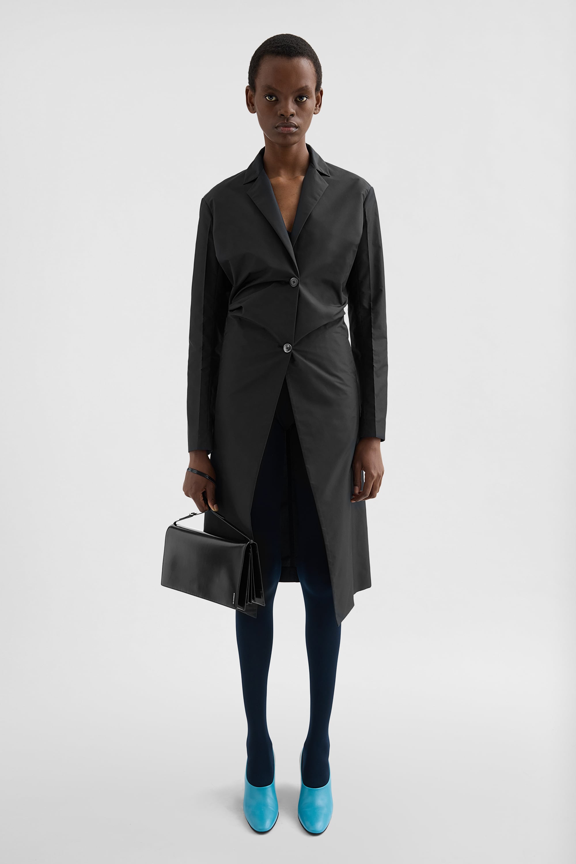 Technical Faille Coat Woman | Jil Sander Official Online Store
