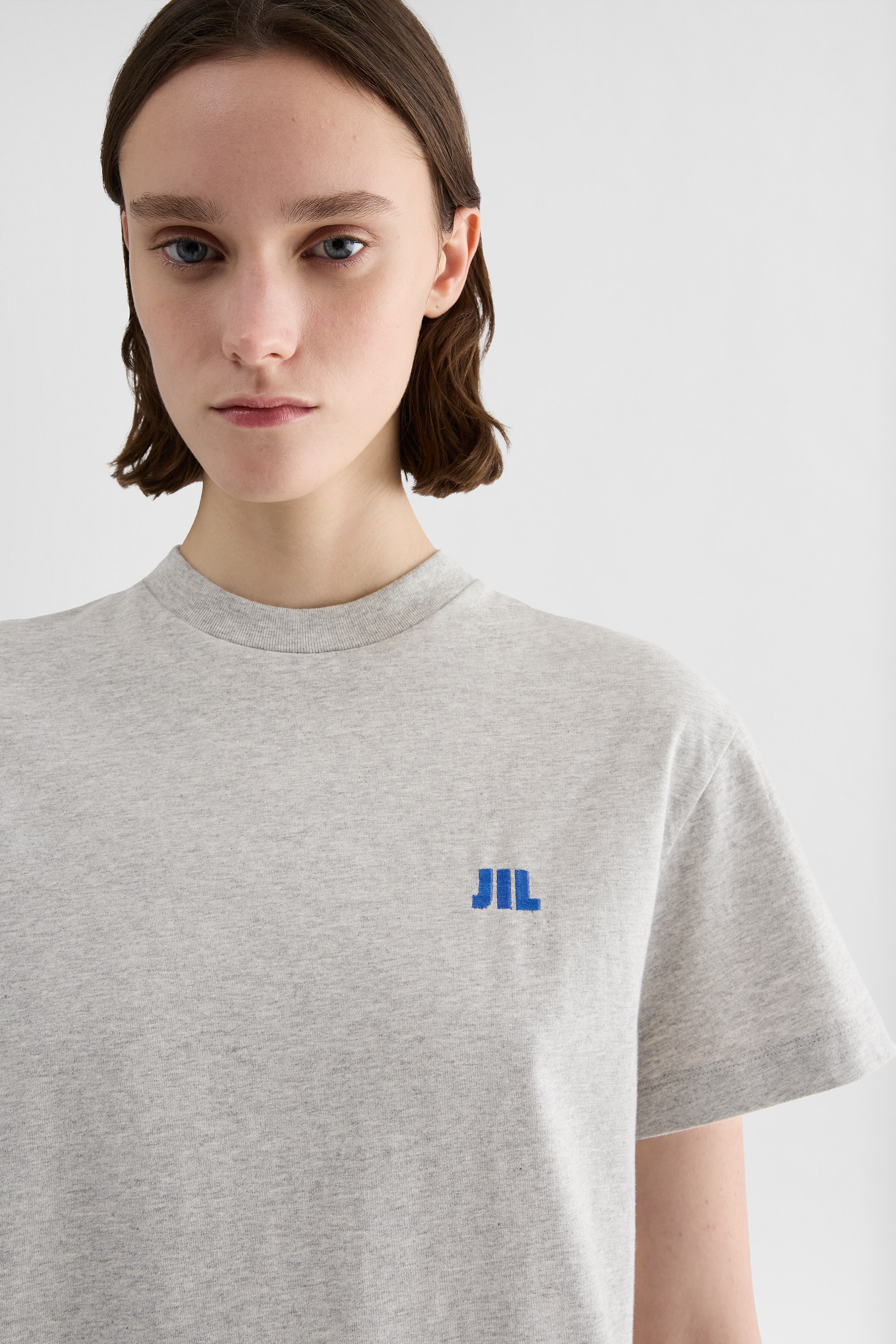 Cotton Crew-Neck T-Shirt Woman | Jil Sander Official Online Store