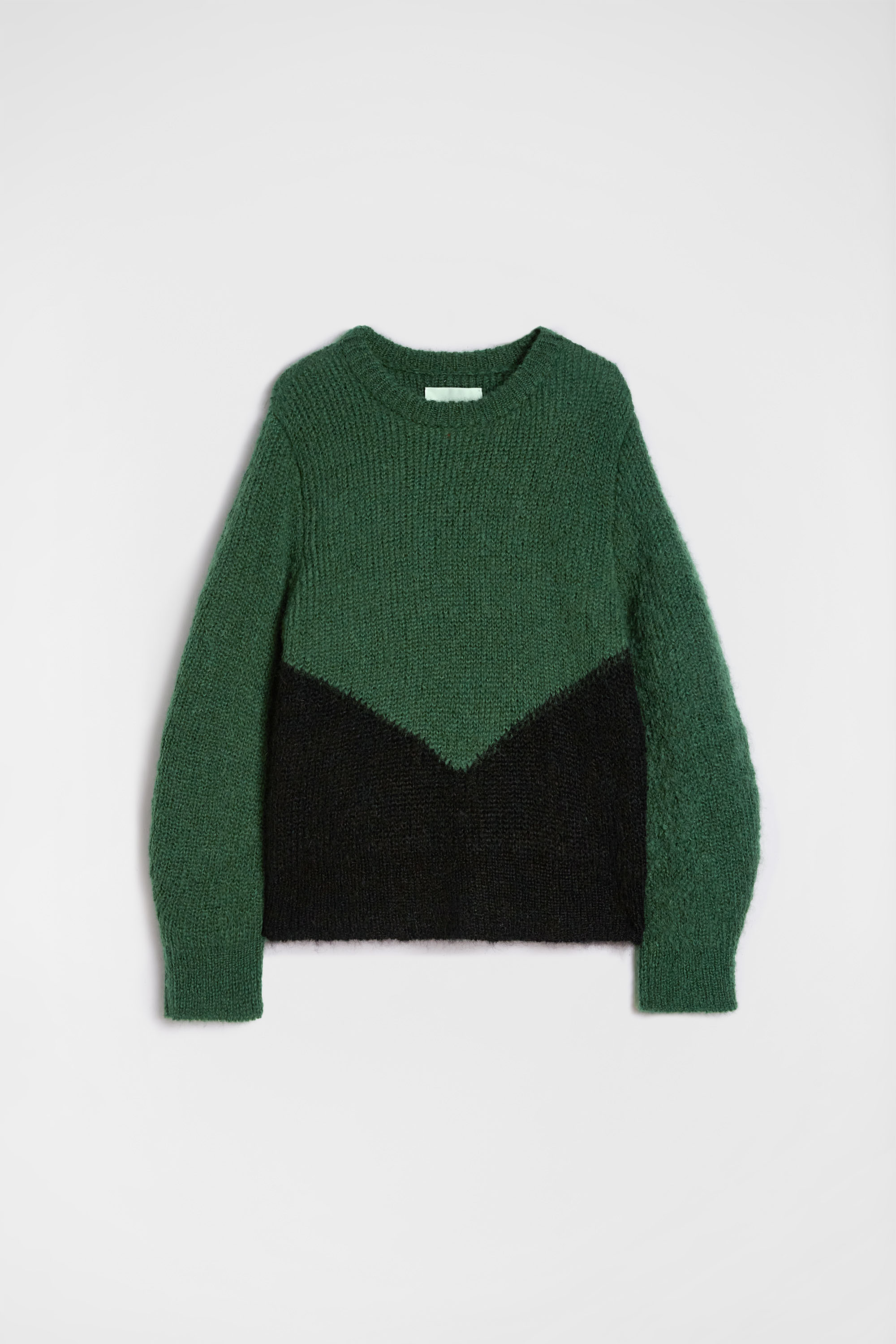 Pullover mit Rundhalsausschnitt aus Wollmischung - Strick - Image 5