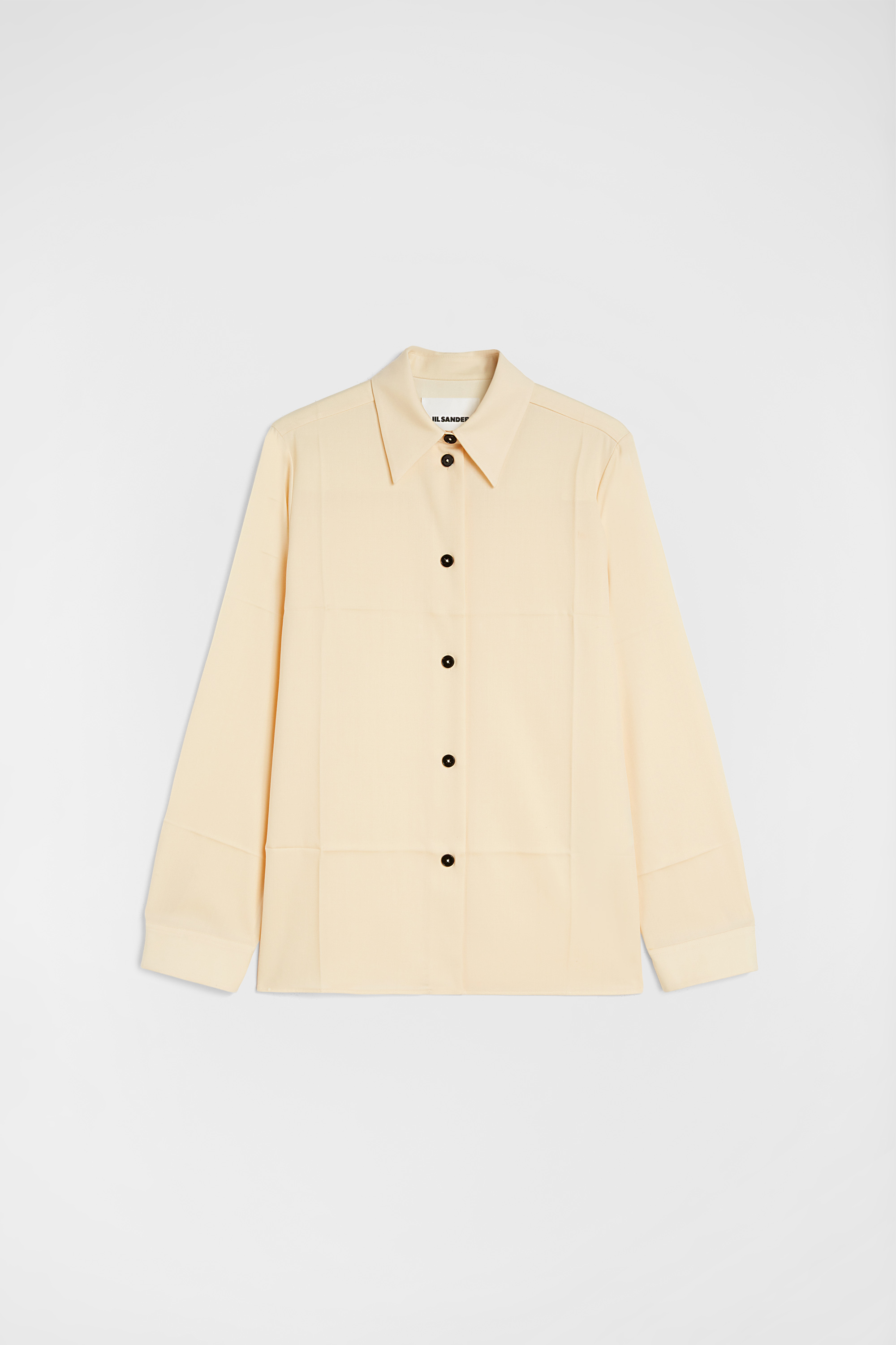 Lightweight Wool Gabardine Shirt - Shirts - Image 5