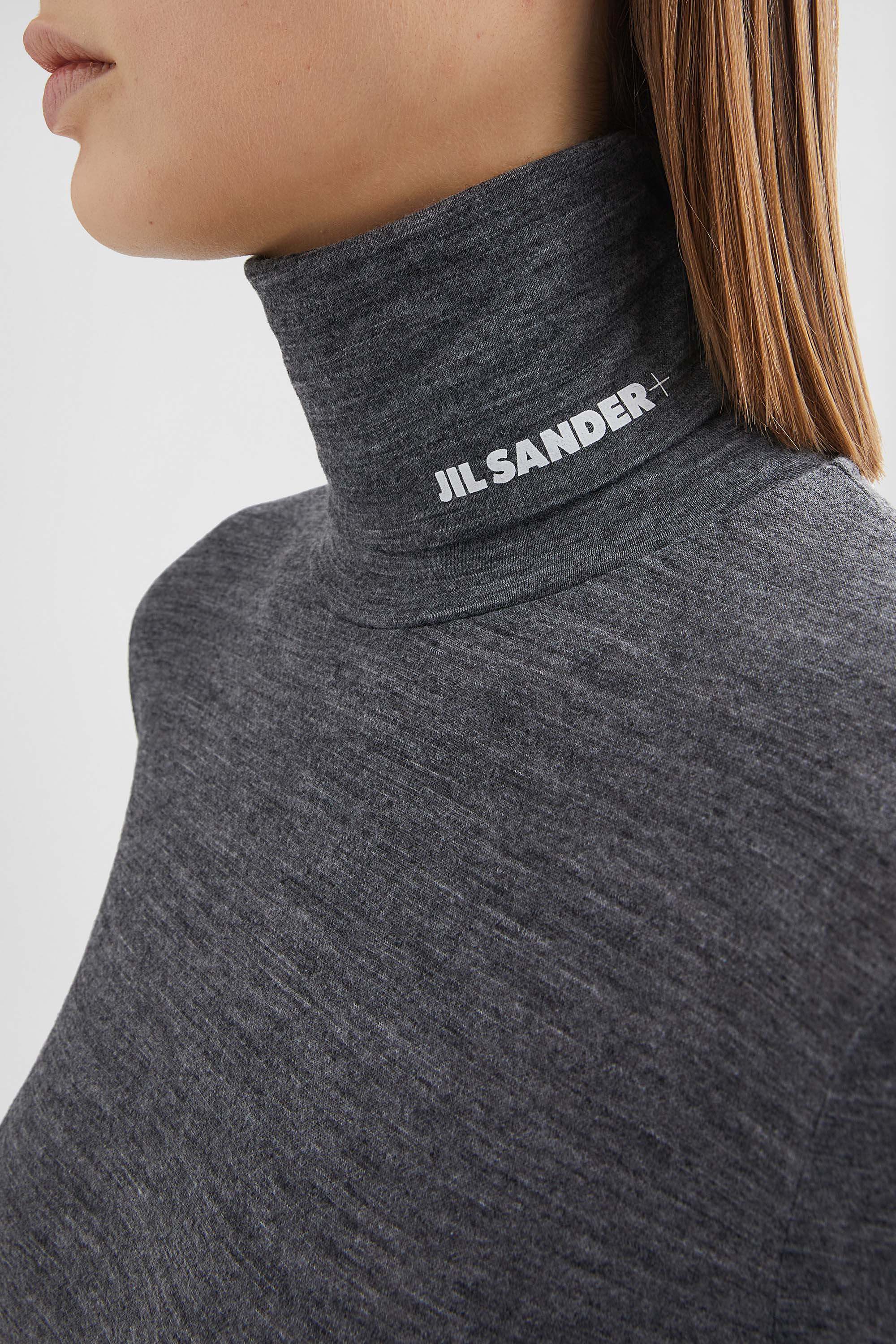 ライトウェイトウールブレンド ハイネックTシャツ ウィメンズ | Jil