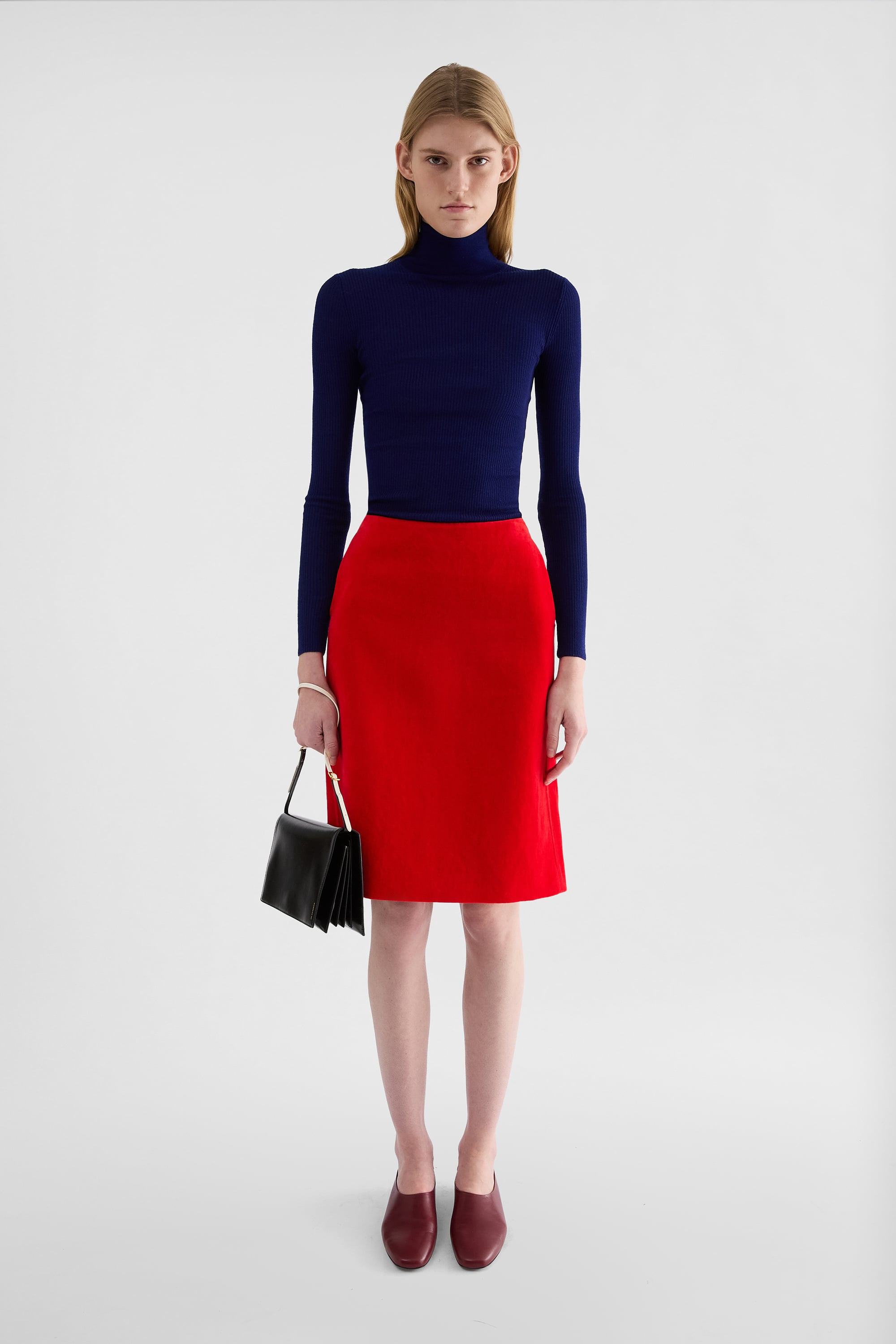 Jil Sander Velvet Skirt