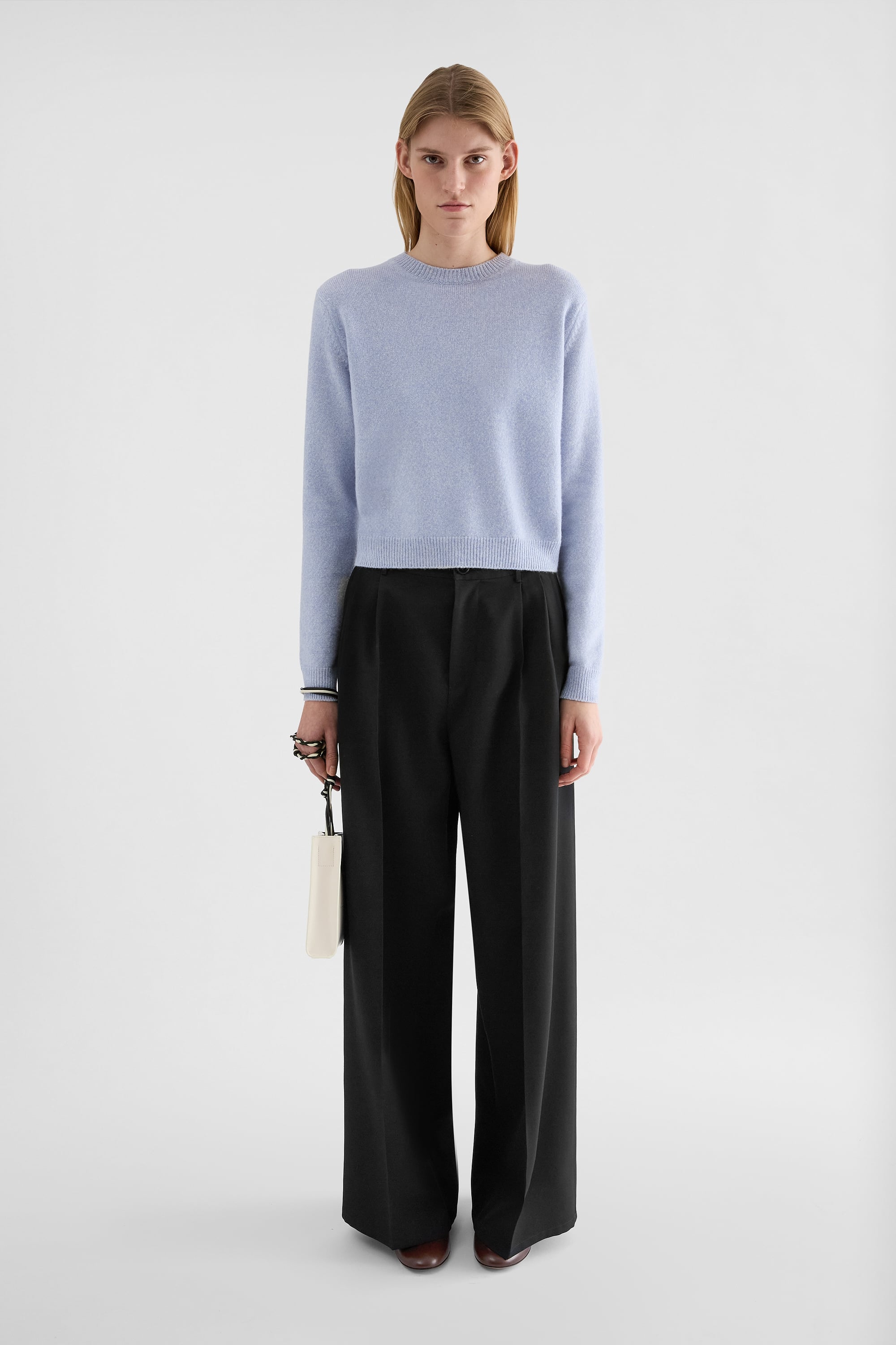 Jil Sander Wool Gabardine Trousers