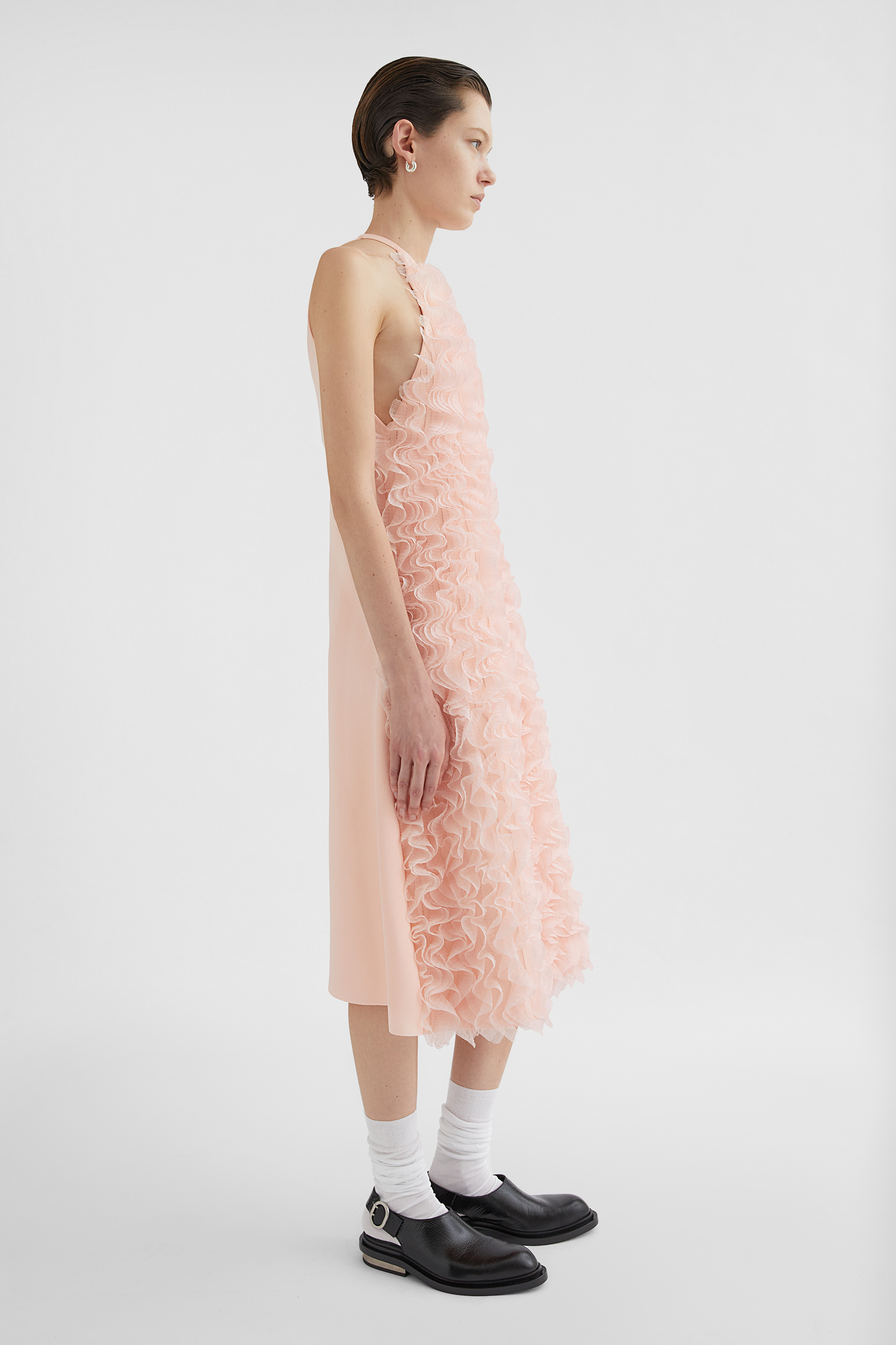 【関税&送料込】Jil Sander Multicolor Polyester Blend Dress Silk Blend Embroidered Dress Woman | Jil Sander Official