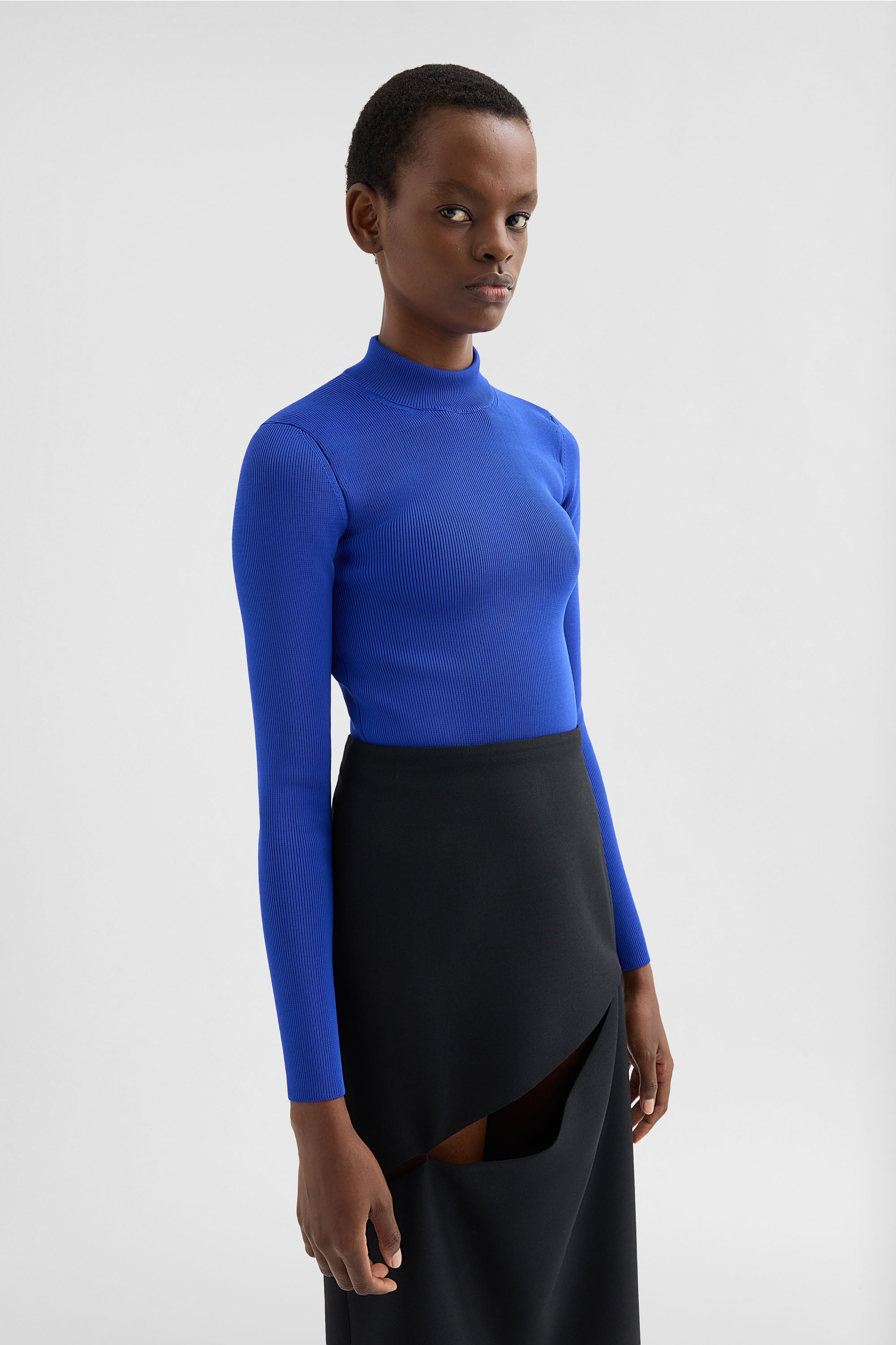 サンレレ Technical Mock-Neck Sweater for Woman | Jil Sander Official Online