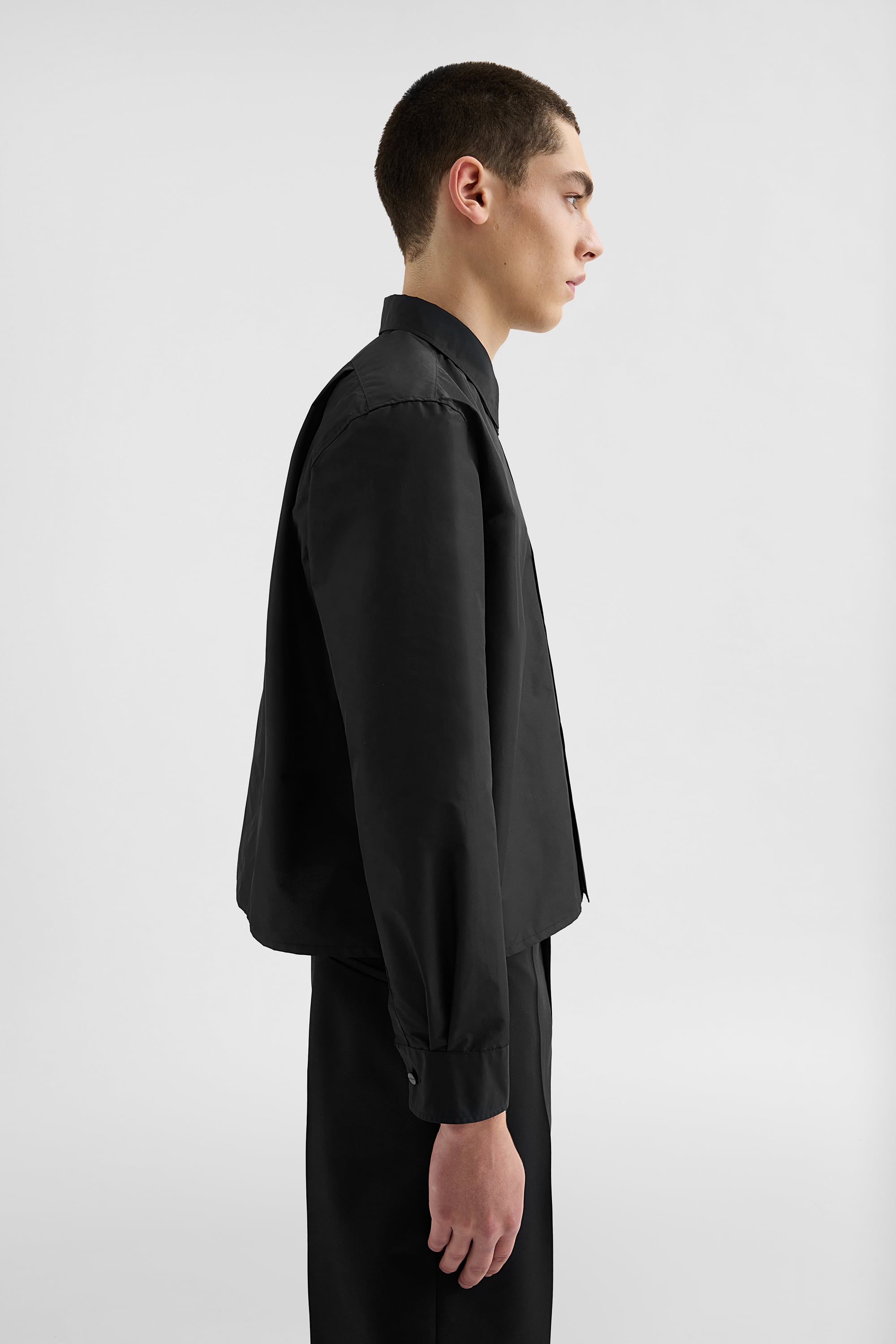 Technical Faille Shirt Man | Jil Sander Official Online Store