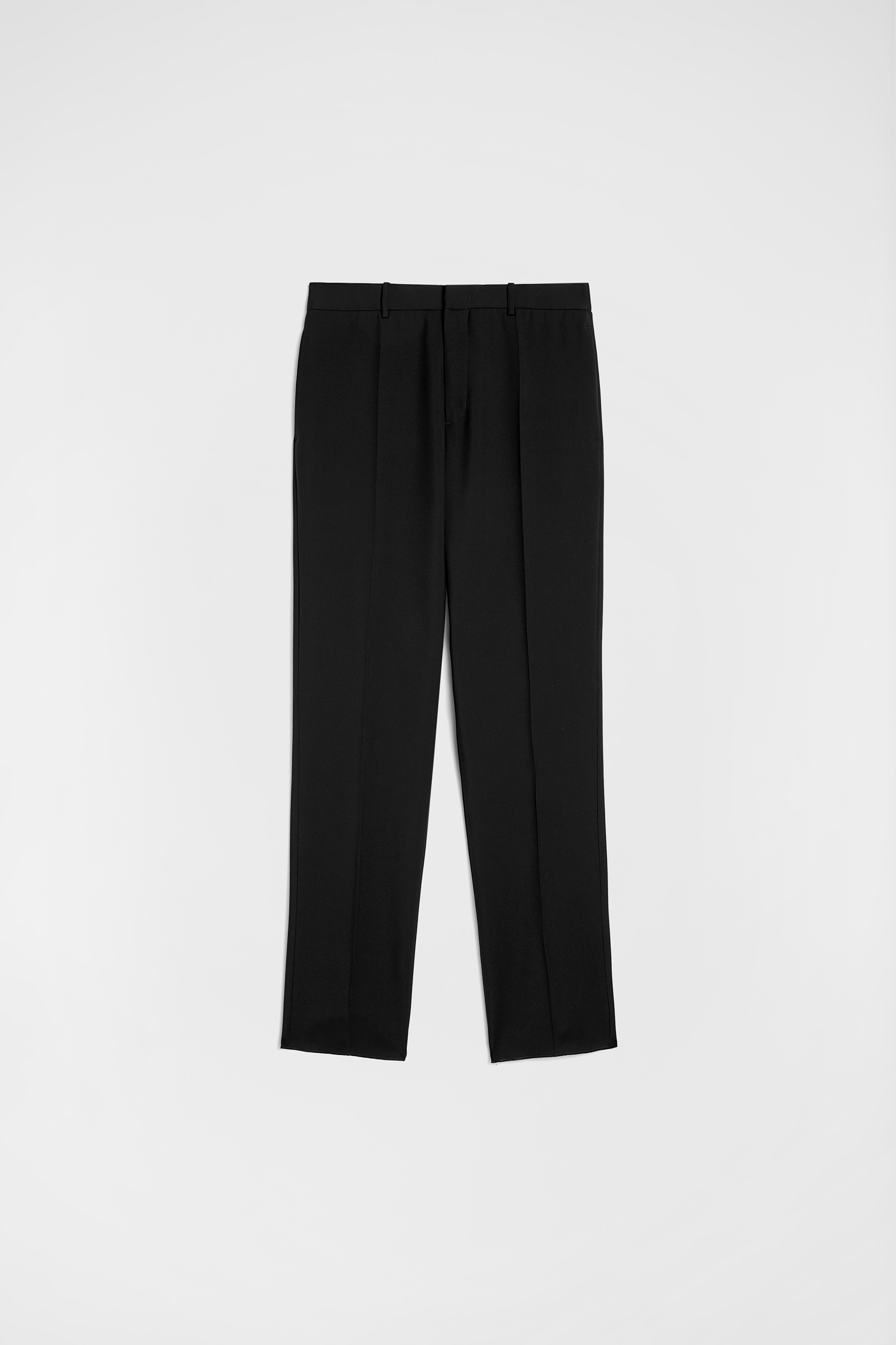 Lightweight Wool Gabardine Trousers - Trousers - Image 6