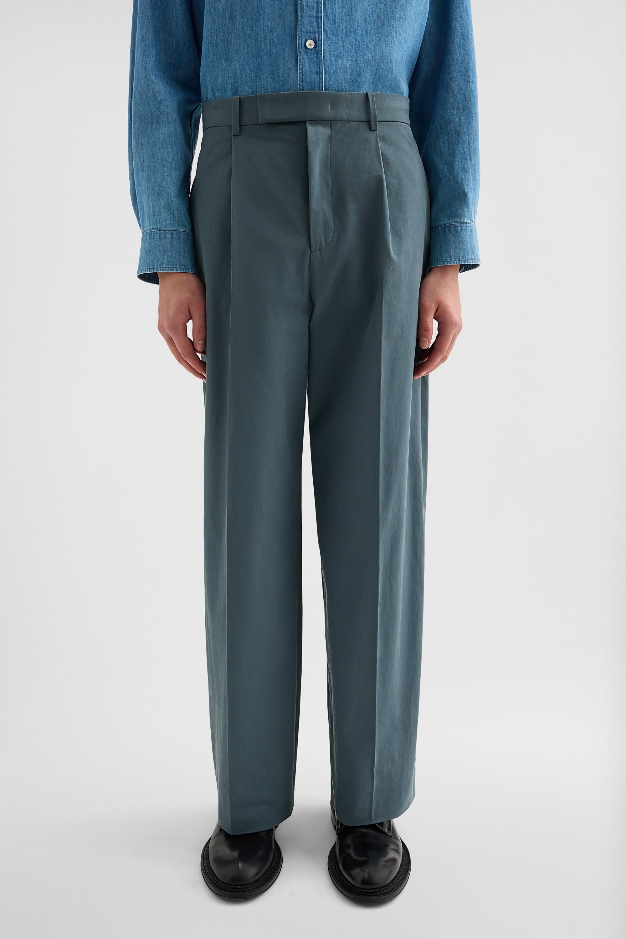 Cotton Drill Trousers Man | Jil Sander Official Online Store