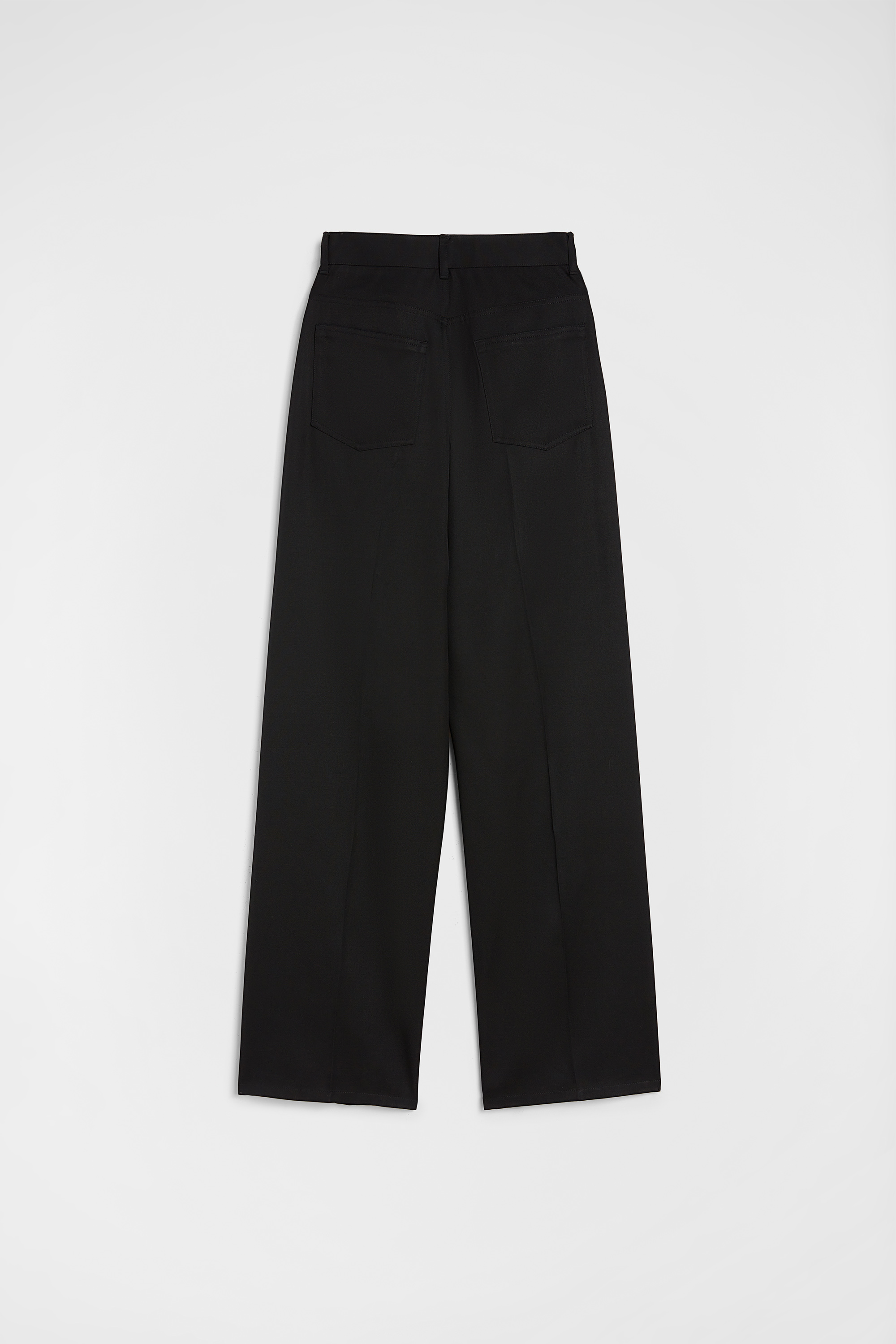 Lightweight Wool Gabardine Trousers - Trousers - Image 8