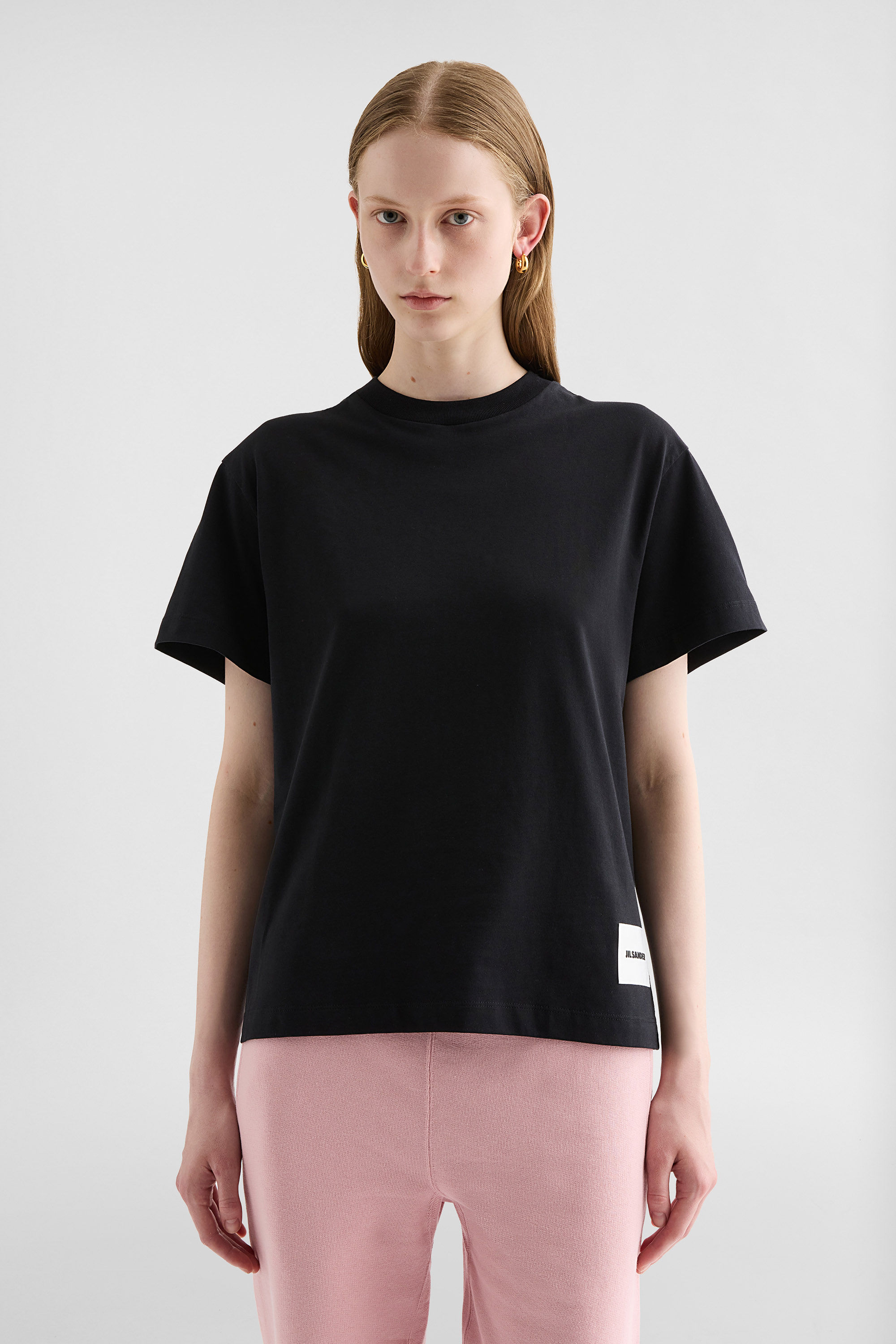 Jil Sander Blurred Grid Print ショートスリーブ Jil Sander Blurred Grid Print ショートスリーブ