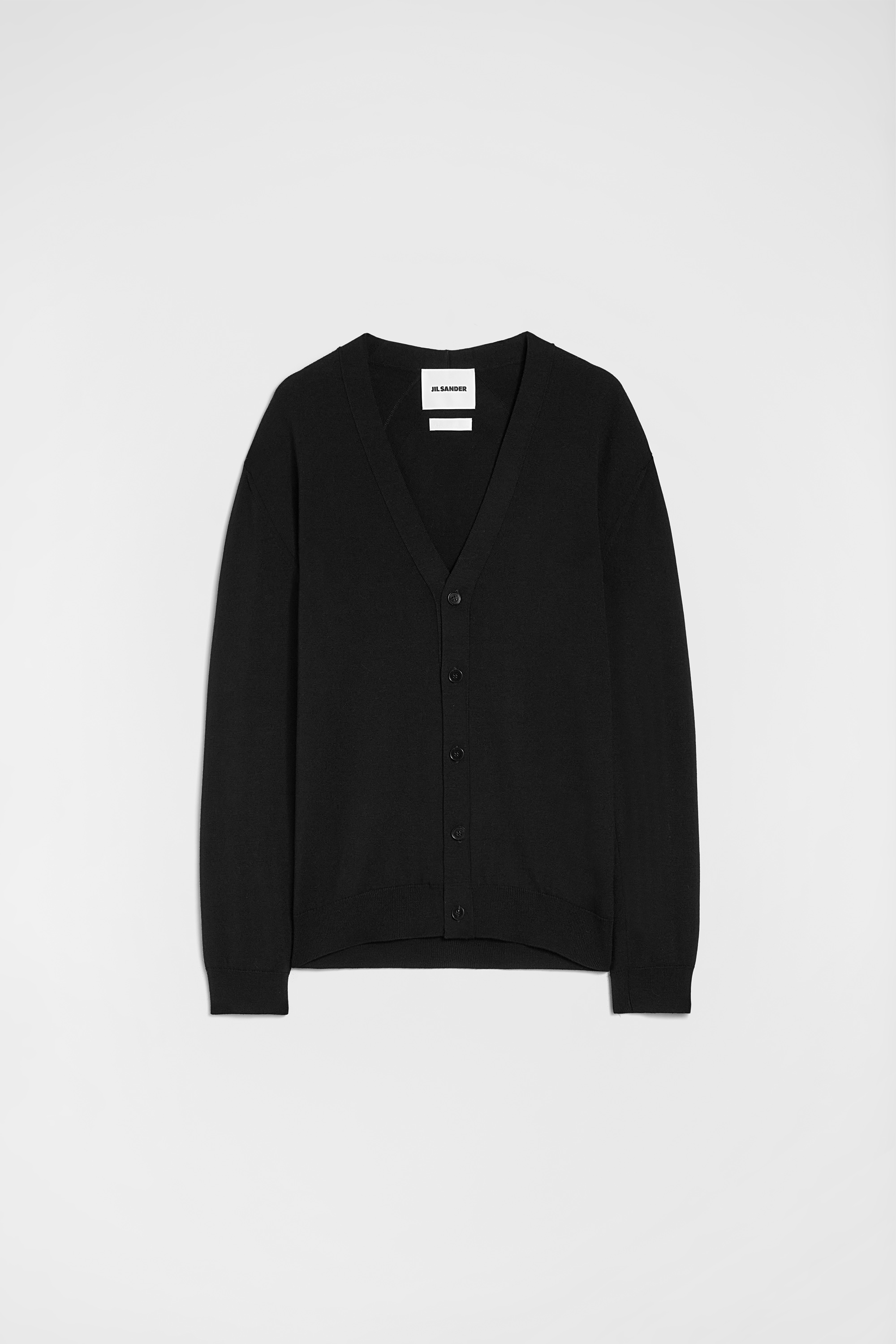 Wool V-Neck Cardigan - Cardigans - Image 5