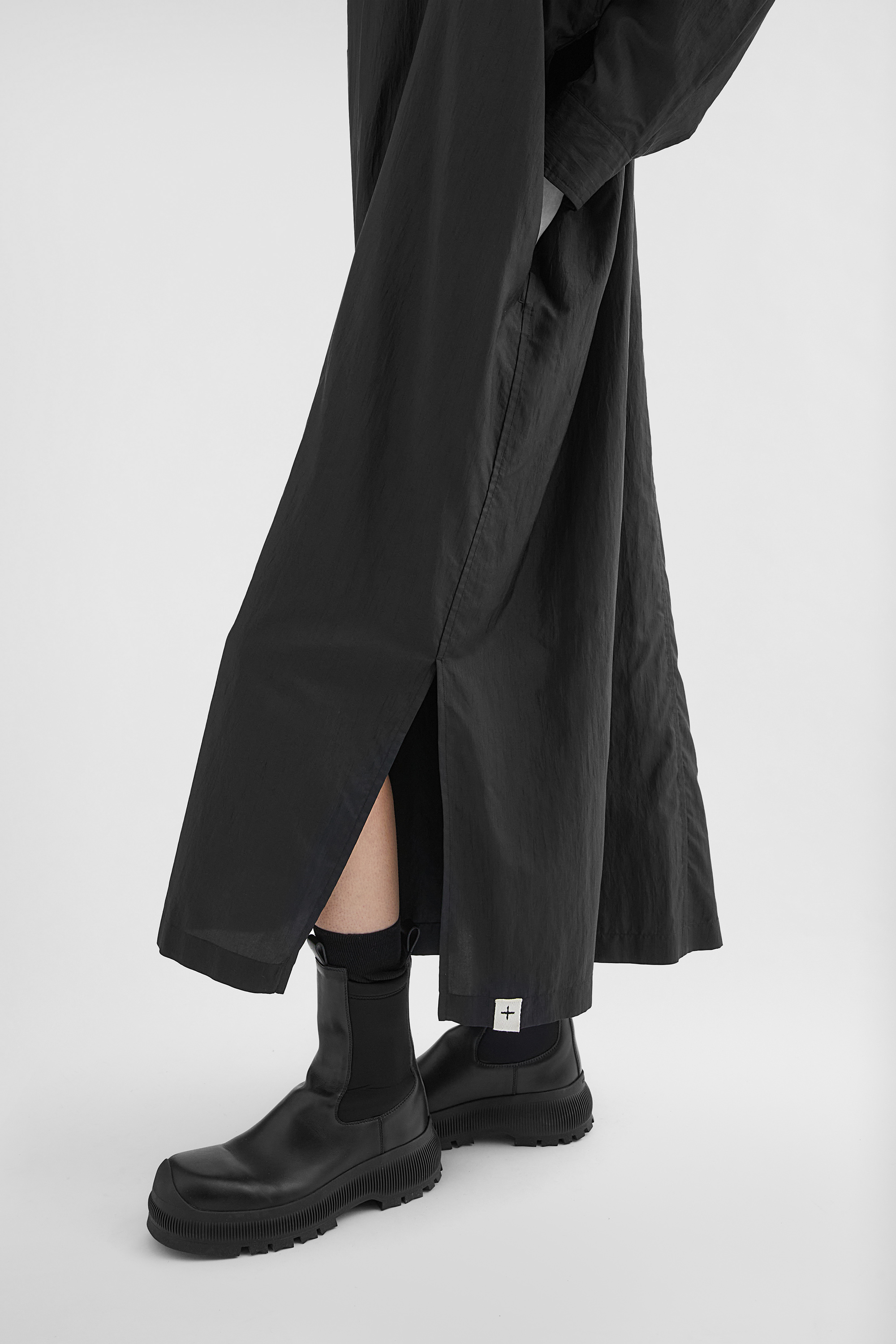 Hemdkleid aus Seidenmischung - Kleider - Image 3