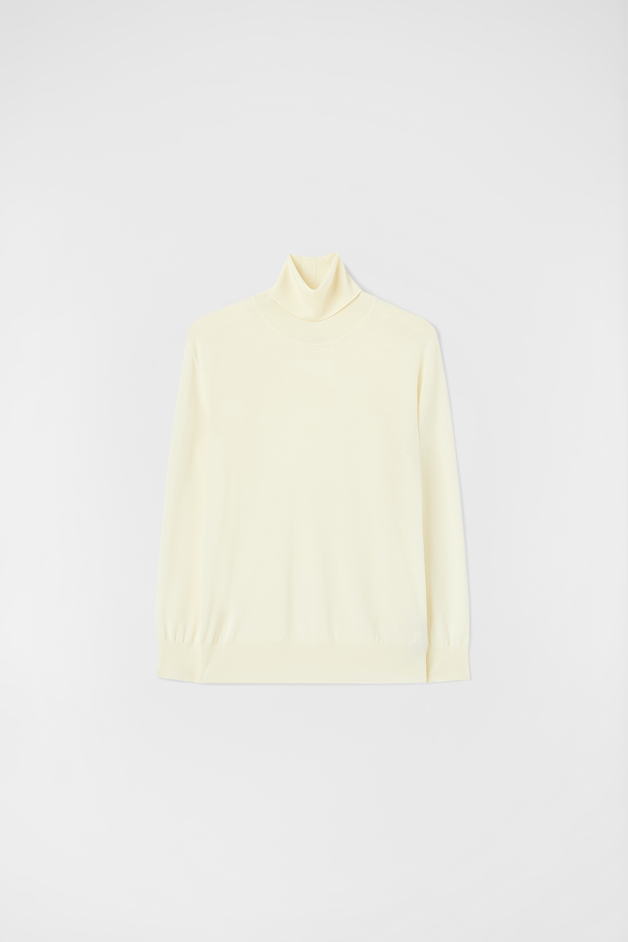 Lightweight Wool High-Neck Sweater - Sweaters - Image 5