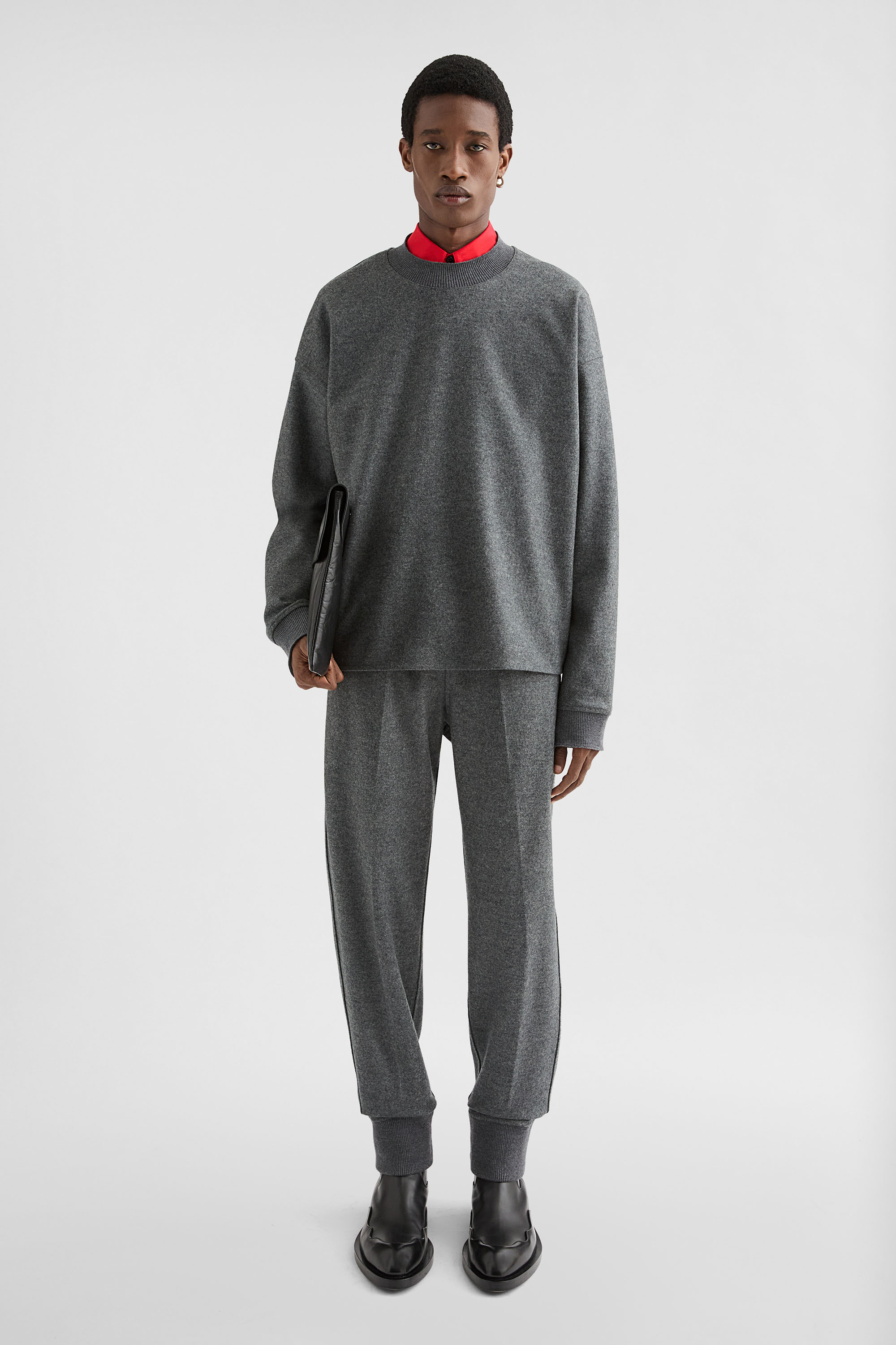 ウールメルトン スウェットパンツ メンズ | Jil Sander 公式オンライン 