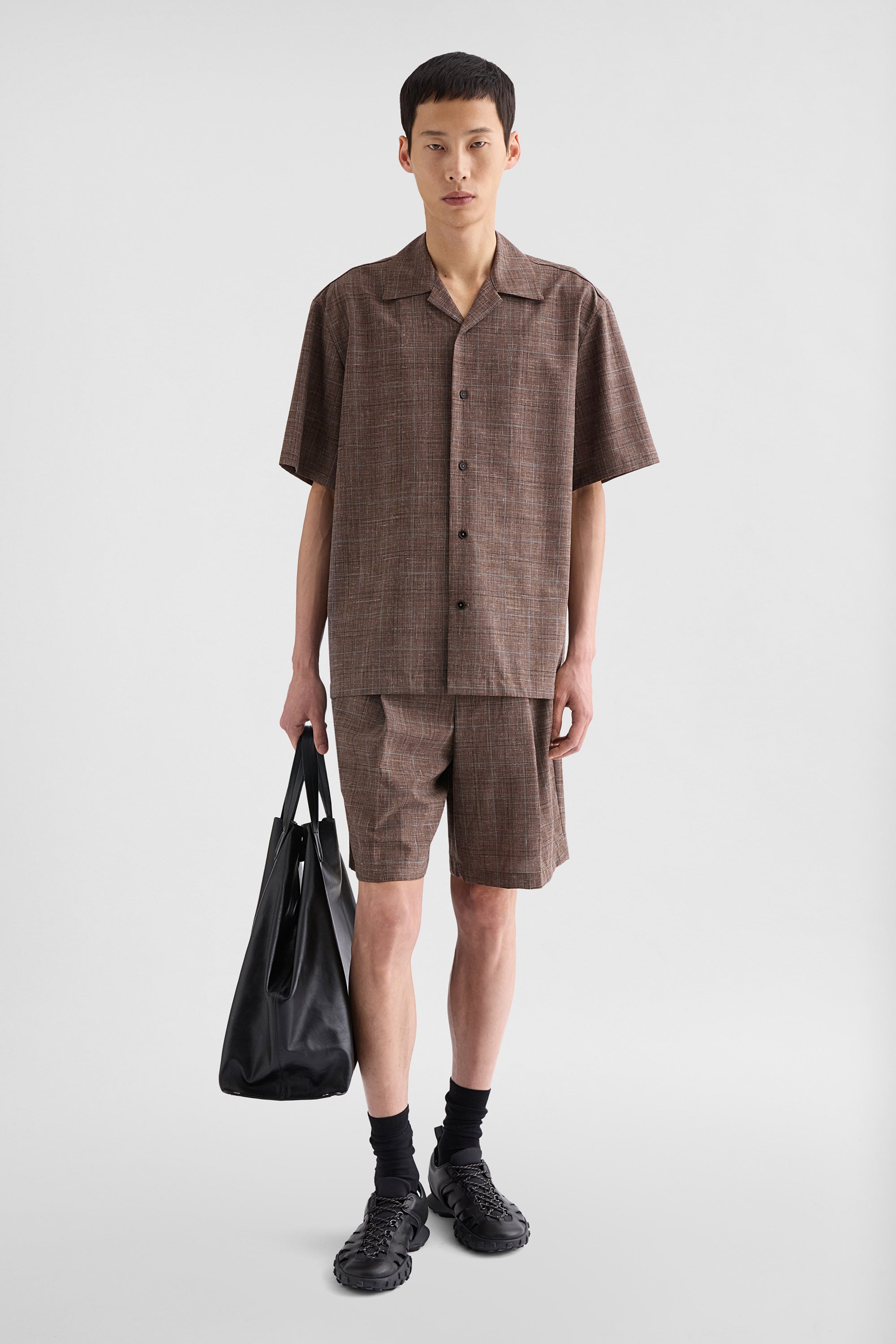 Flamé Wool Blend Shirt Man | Jil Sander Official Online Store Flamé Wool Blend Shirt Man | Jil Sander Official Online Store
