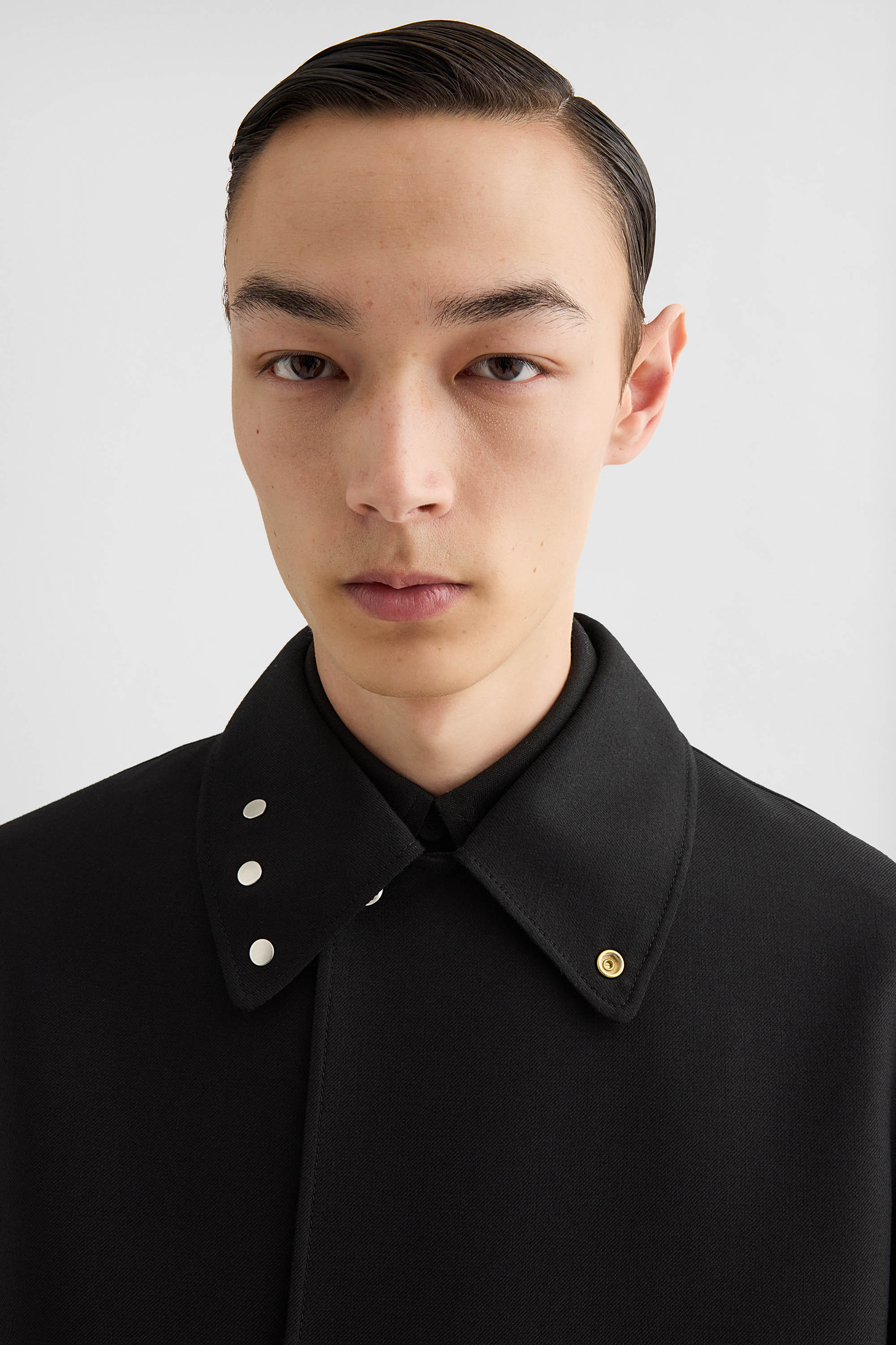 Wool Gabardine Coat - Jackets - Image 3