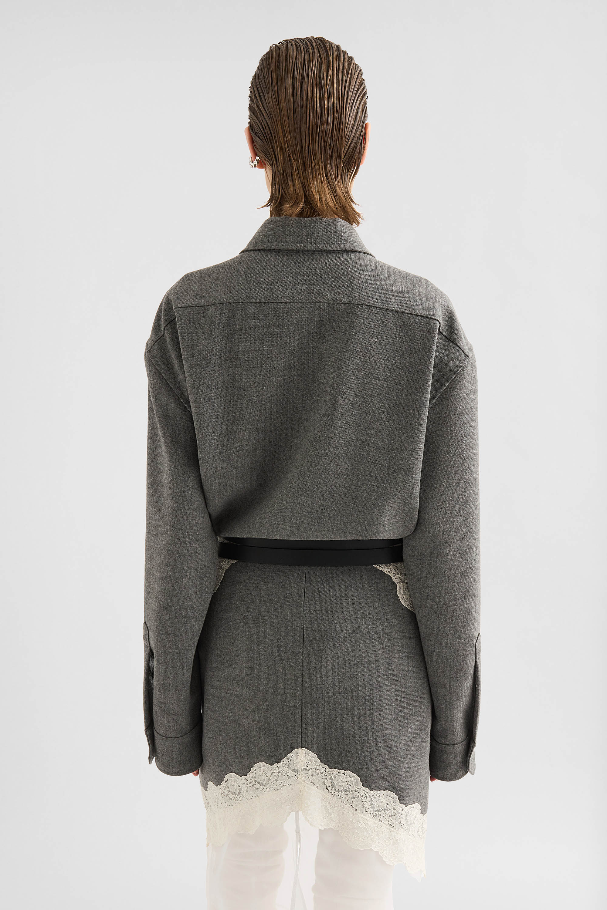 Wool Canvas Shirt - Shirts - Image 4