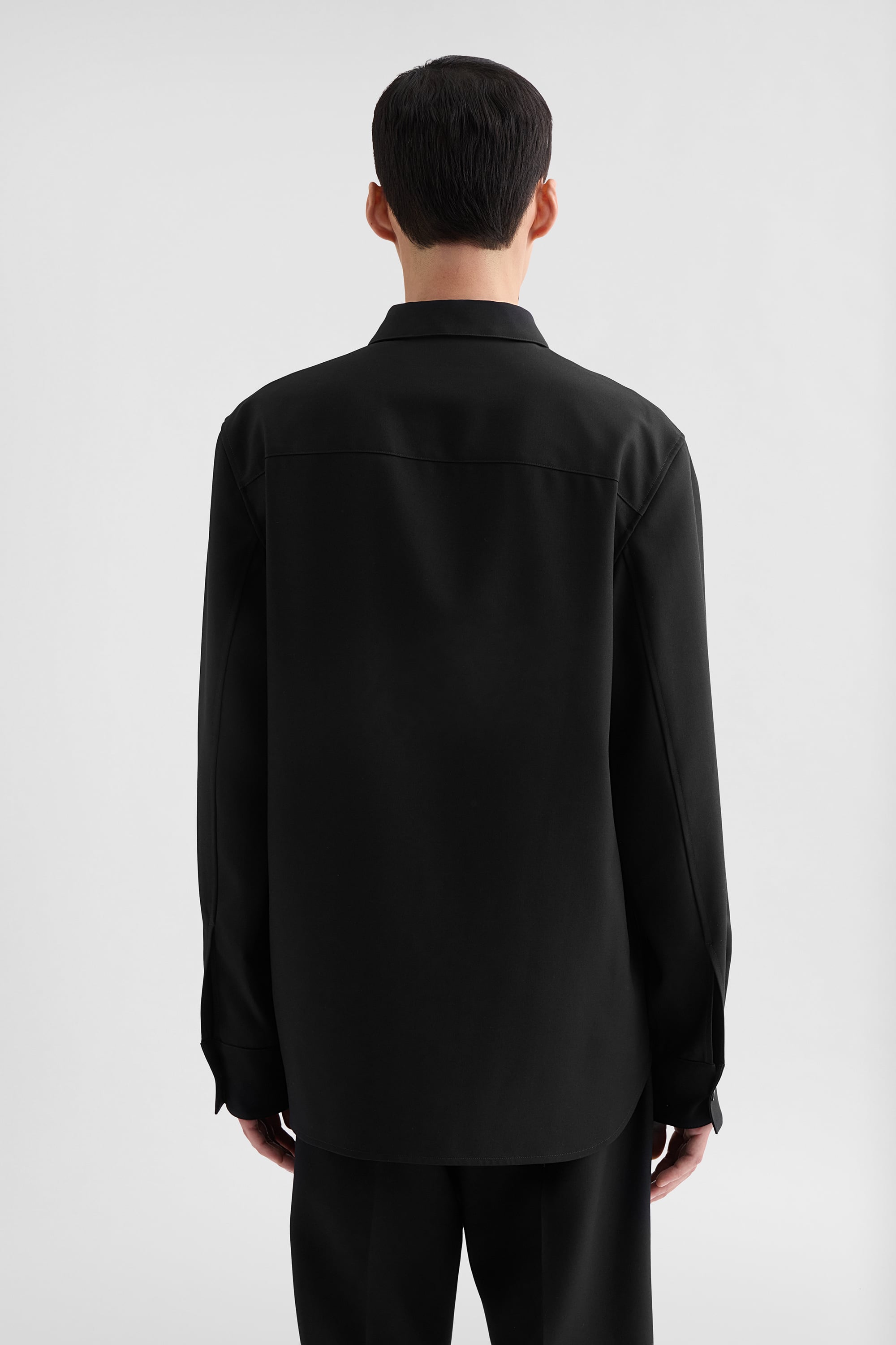 Lightweight Wool Gabardine Shirt Man | Jil Sander Official Online