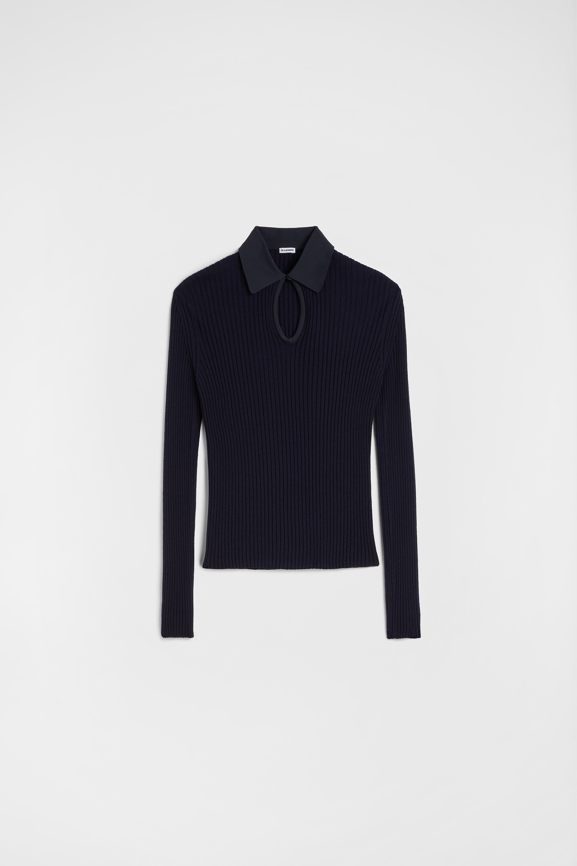 Wool Knit Polo T-Shirt 5