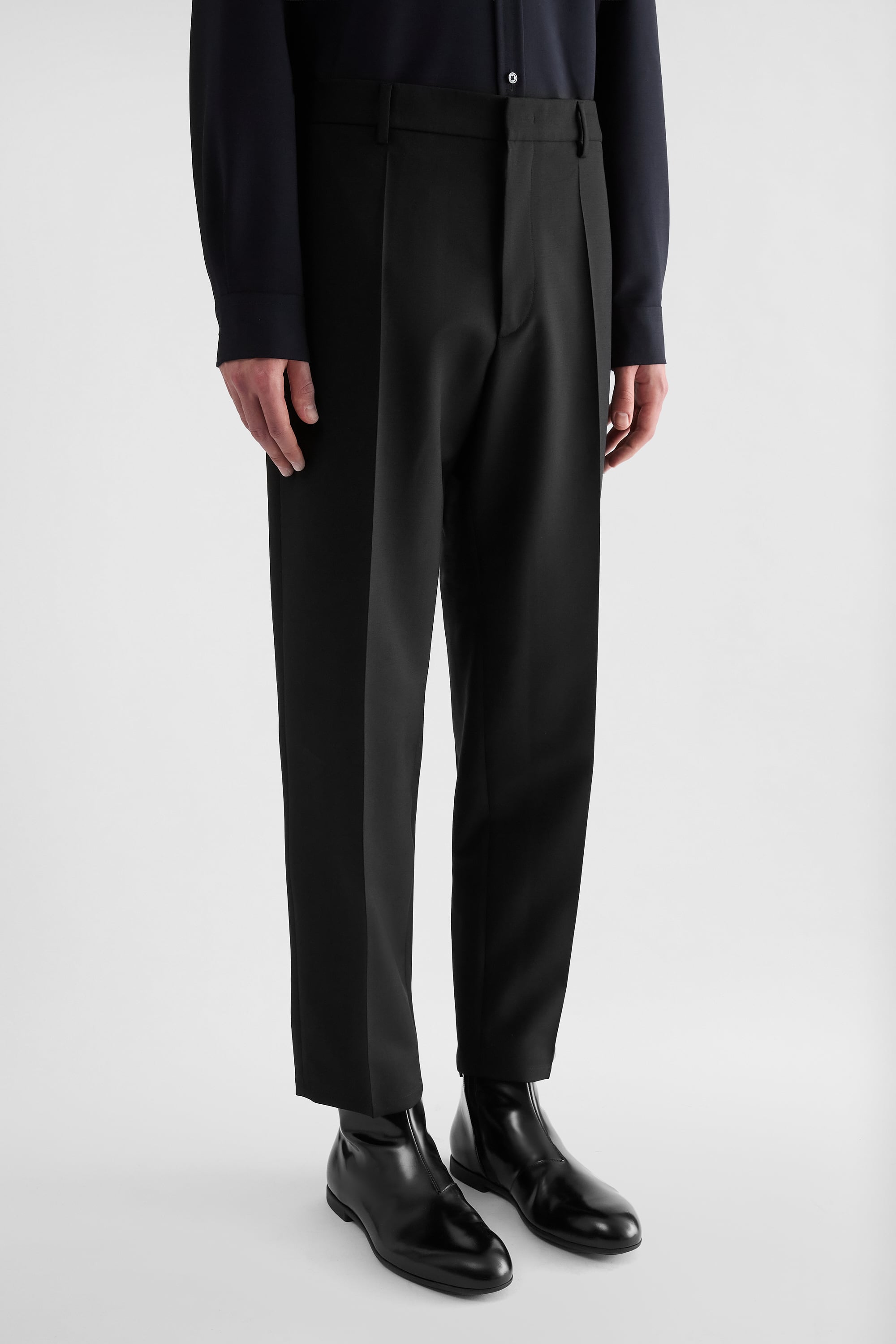 Wool Canvas Trousers for Man | Jil Sander Official Online Store