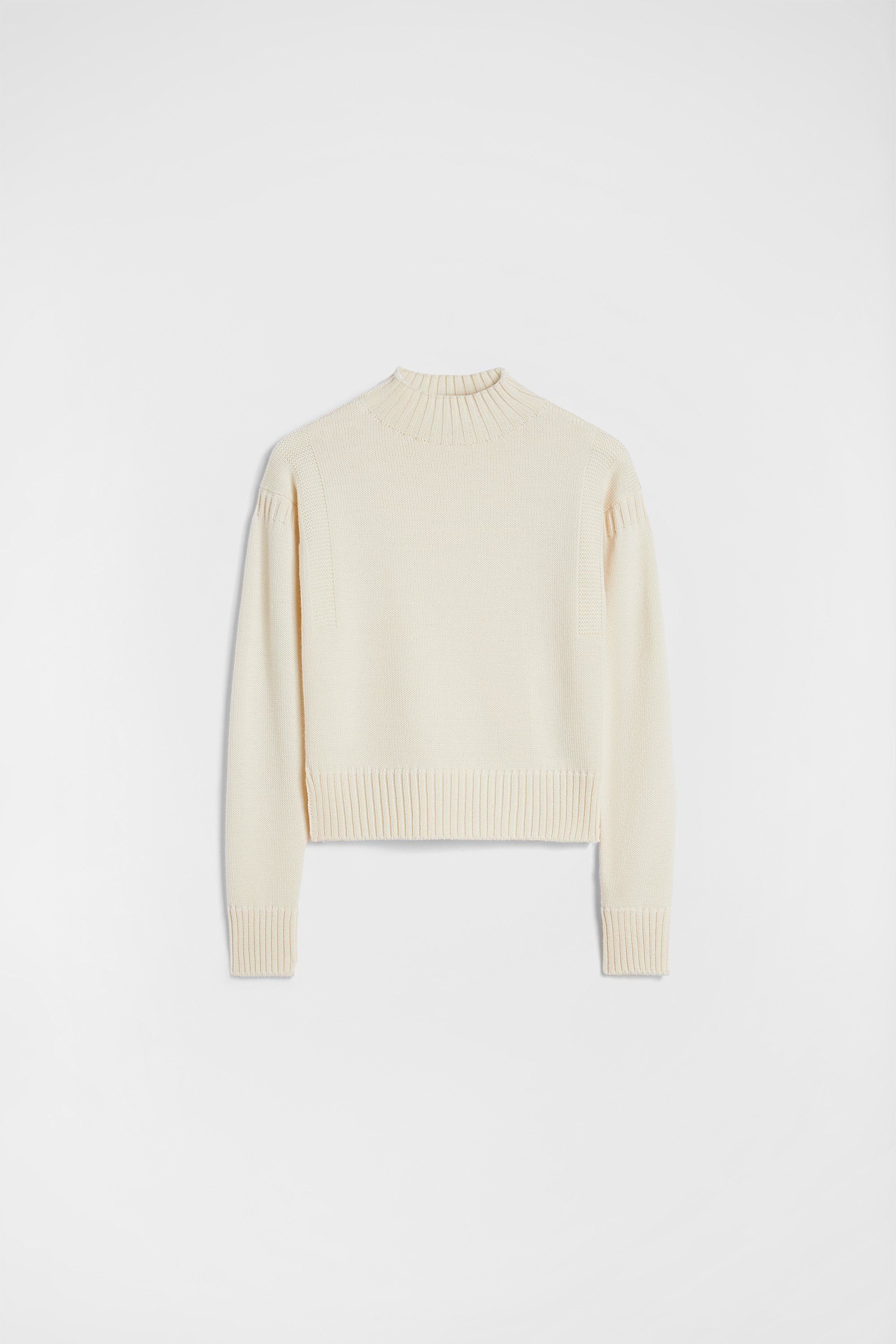 Wool Mock-Neck Sweater - Sweaters - Image 5