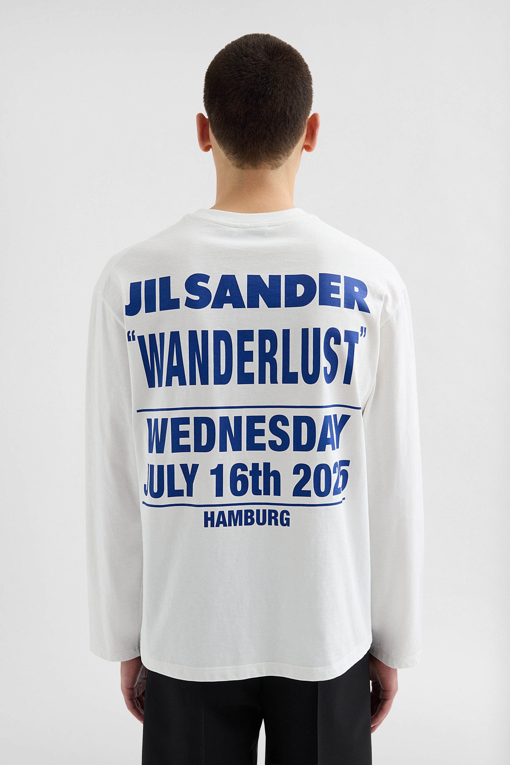 Cotton Crew-Neck T-Shirt Man | Jil Sander Official Online Store