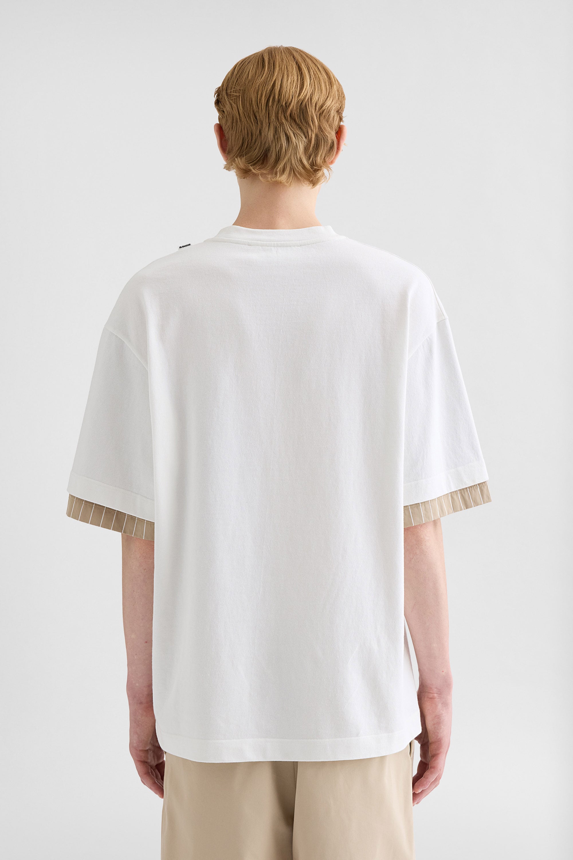 Cotton Crew-Neck T-Shirt Man | Jil Sander Official Online Store