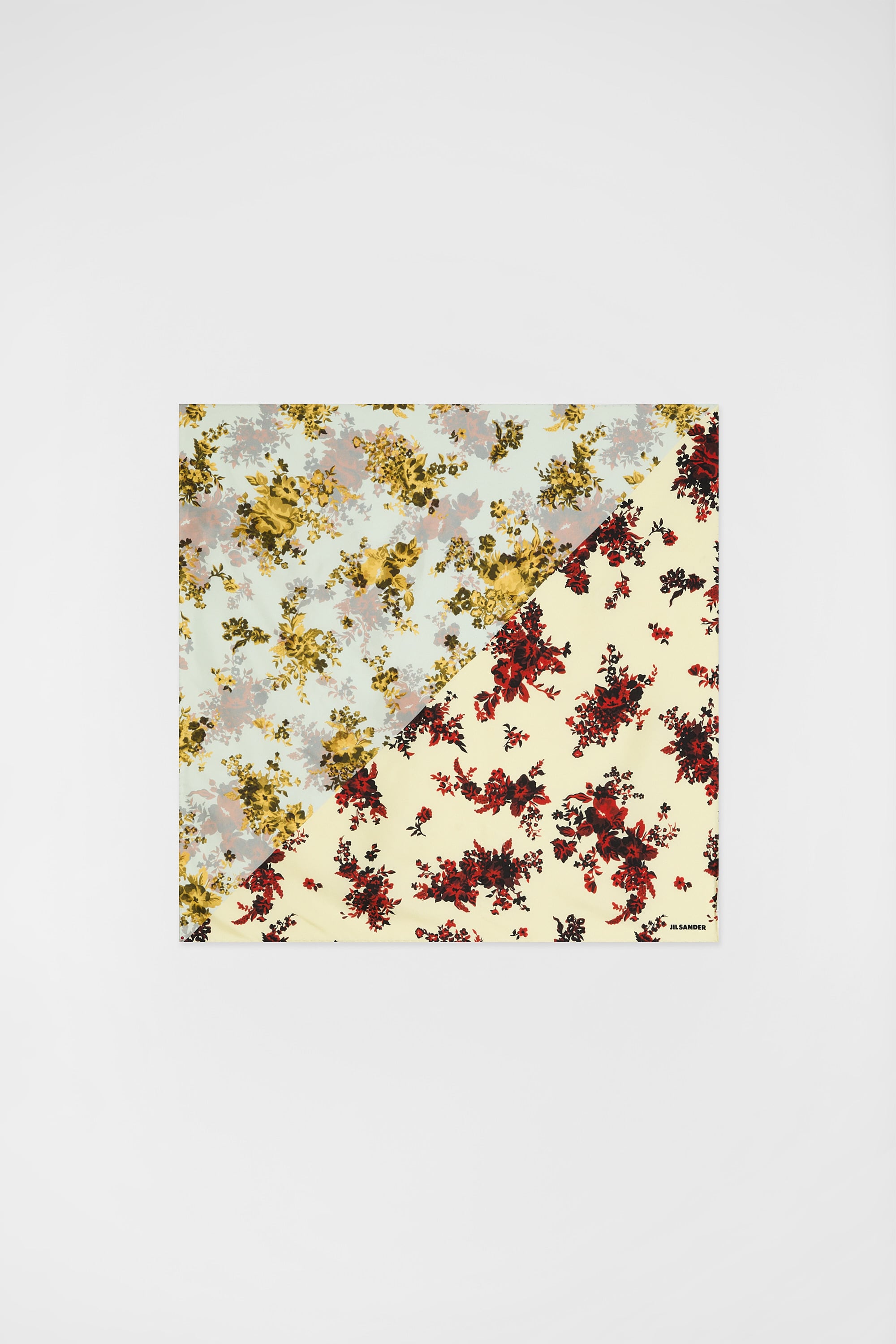 Jil Sander Printed Silk Foulard