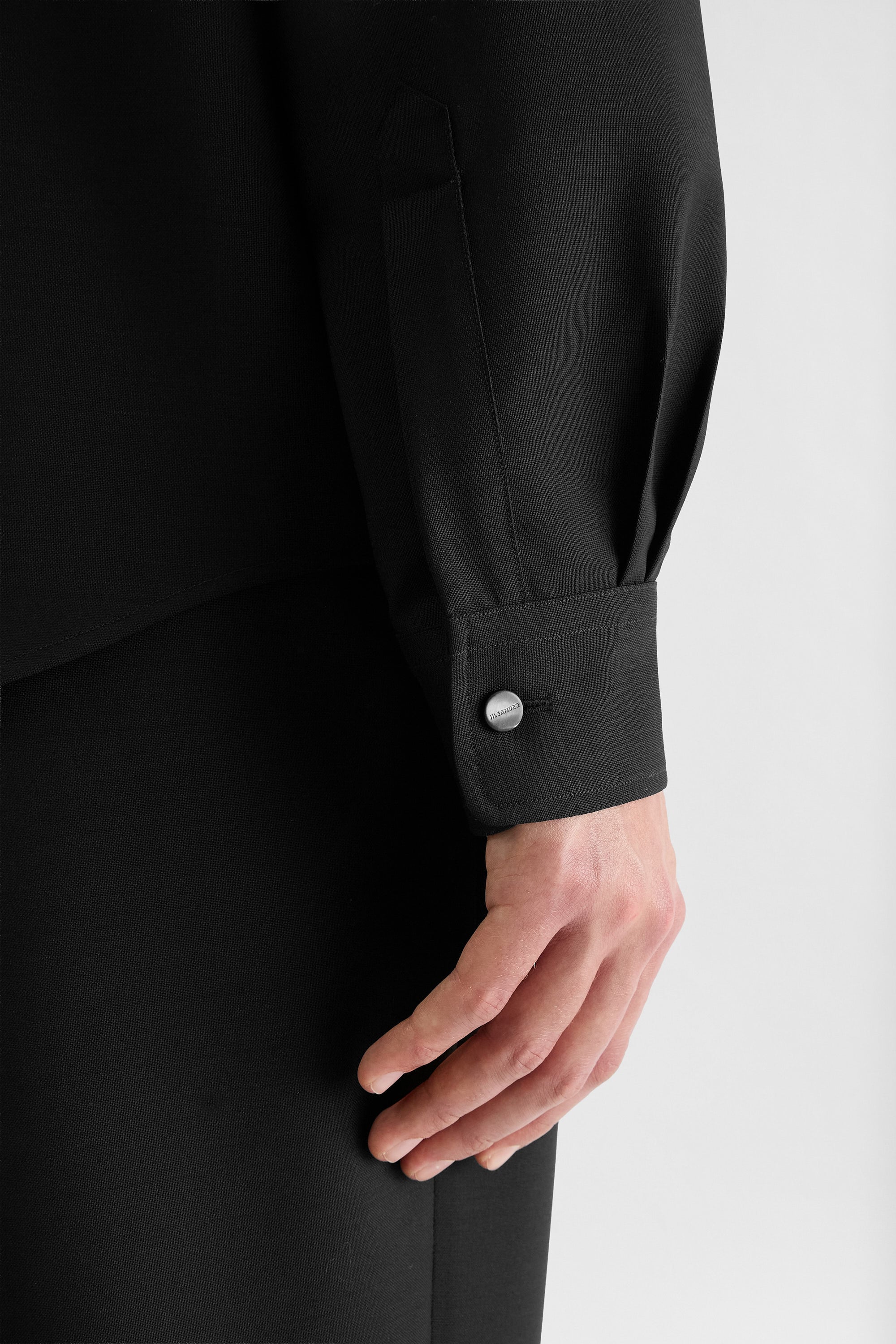 Wool Canvas Shirt Man | Jil Sander Official Online Store