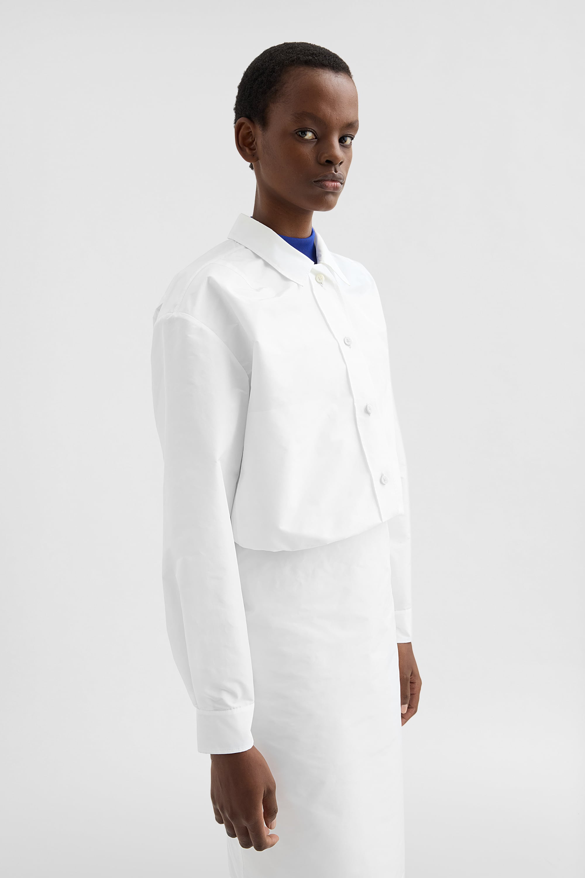 Technical Faille Blouson Woman | Jil Sander Official Online Store