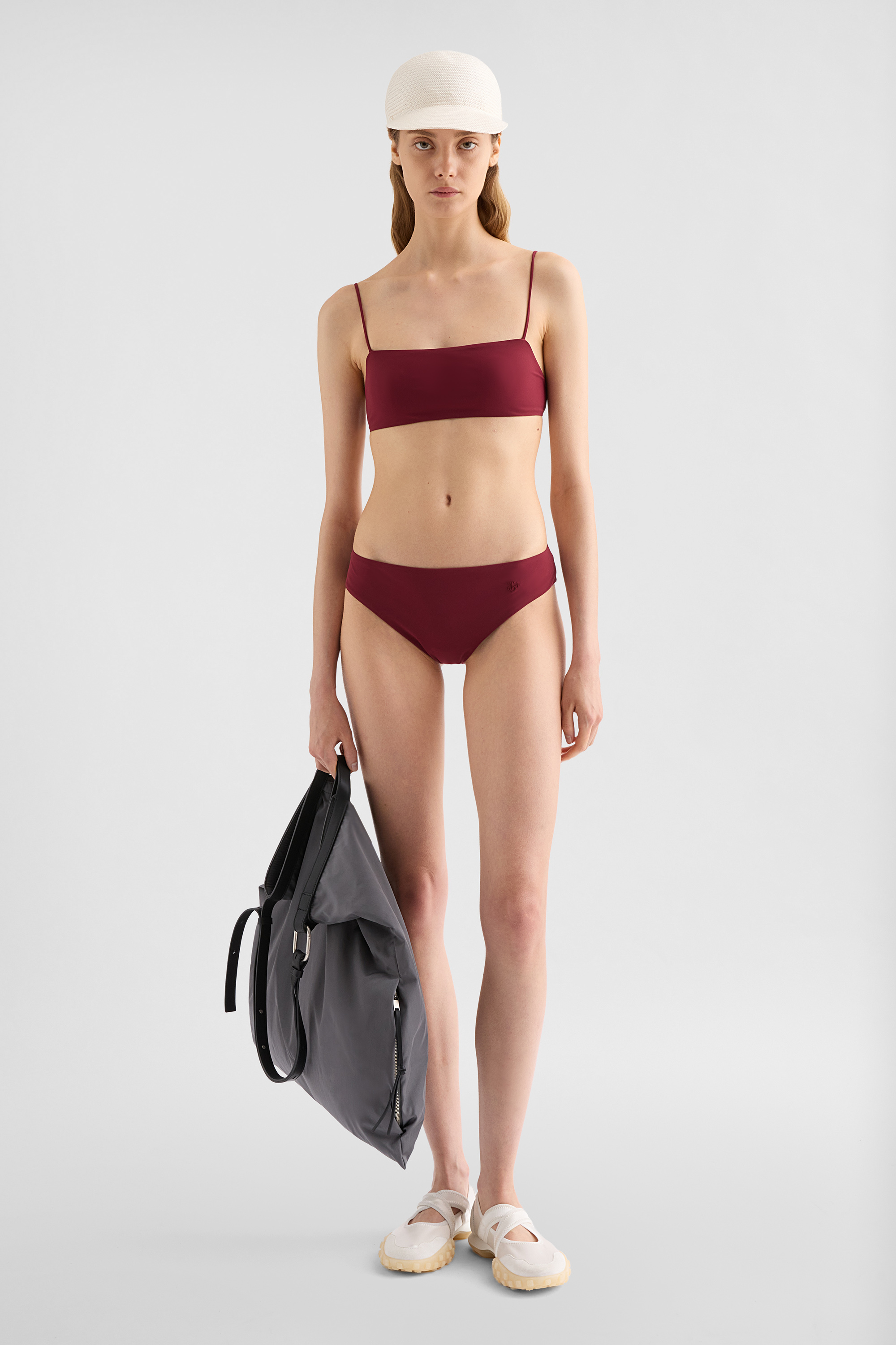 【新品未使用】ジルサンダー 水着 ビキニ ジャージー ビキニトップ ウィメンズ | Jil Sander 公式オンラインストア
