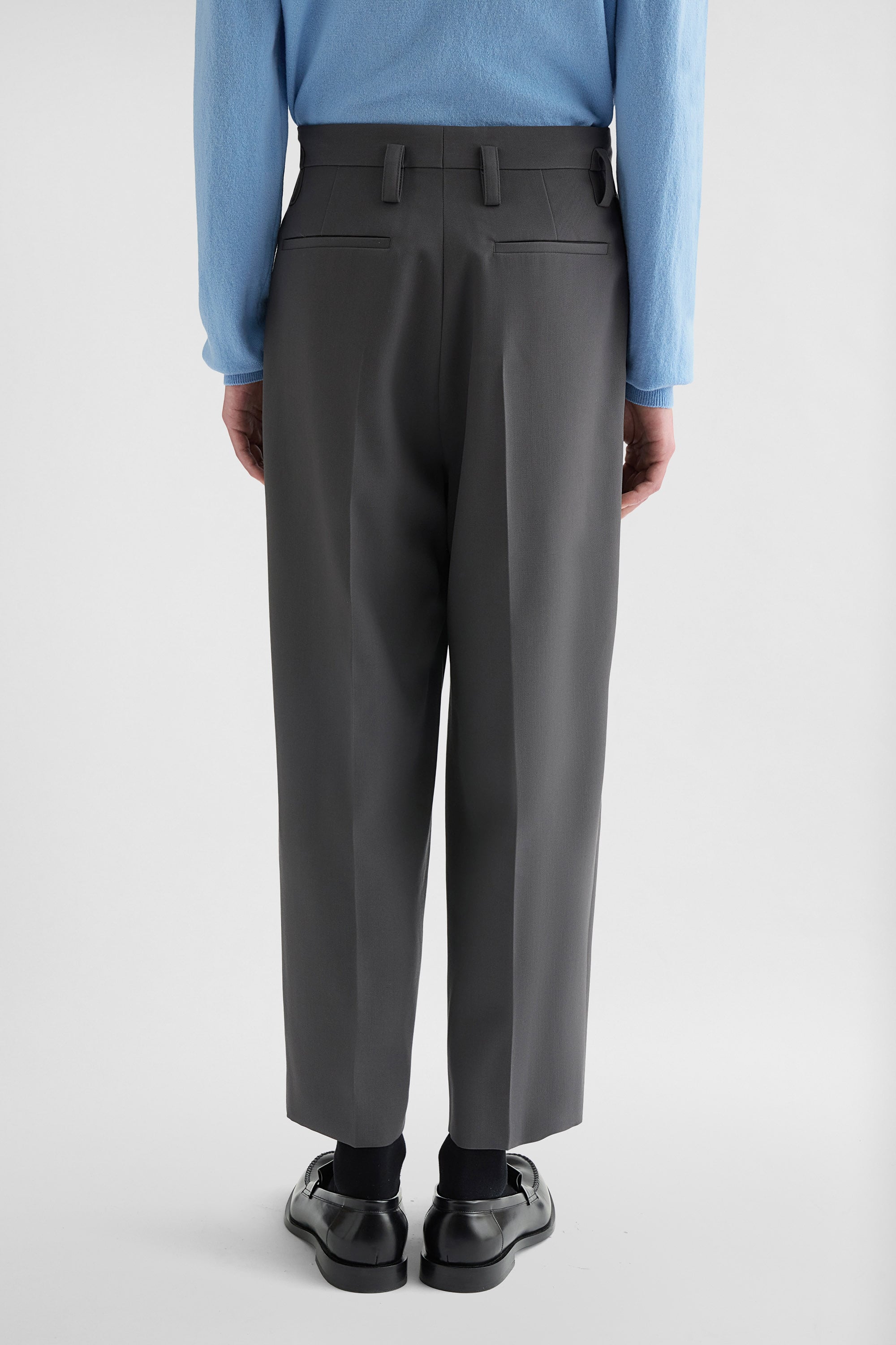 Wool Gabardine Tapered Trousers Man | Jil Sander Official Online Store