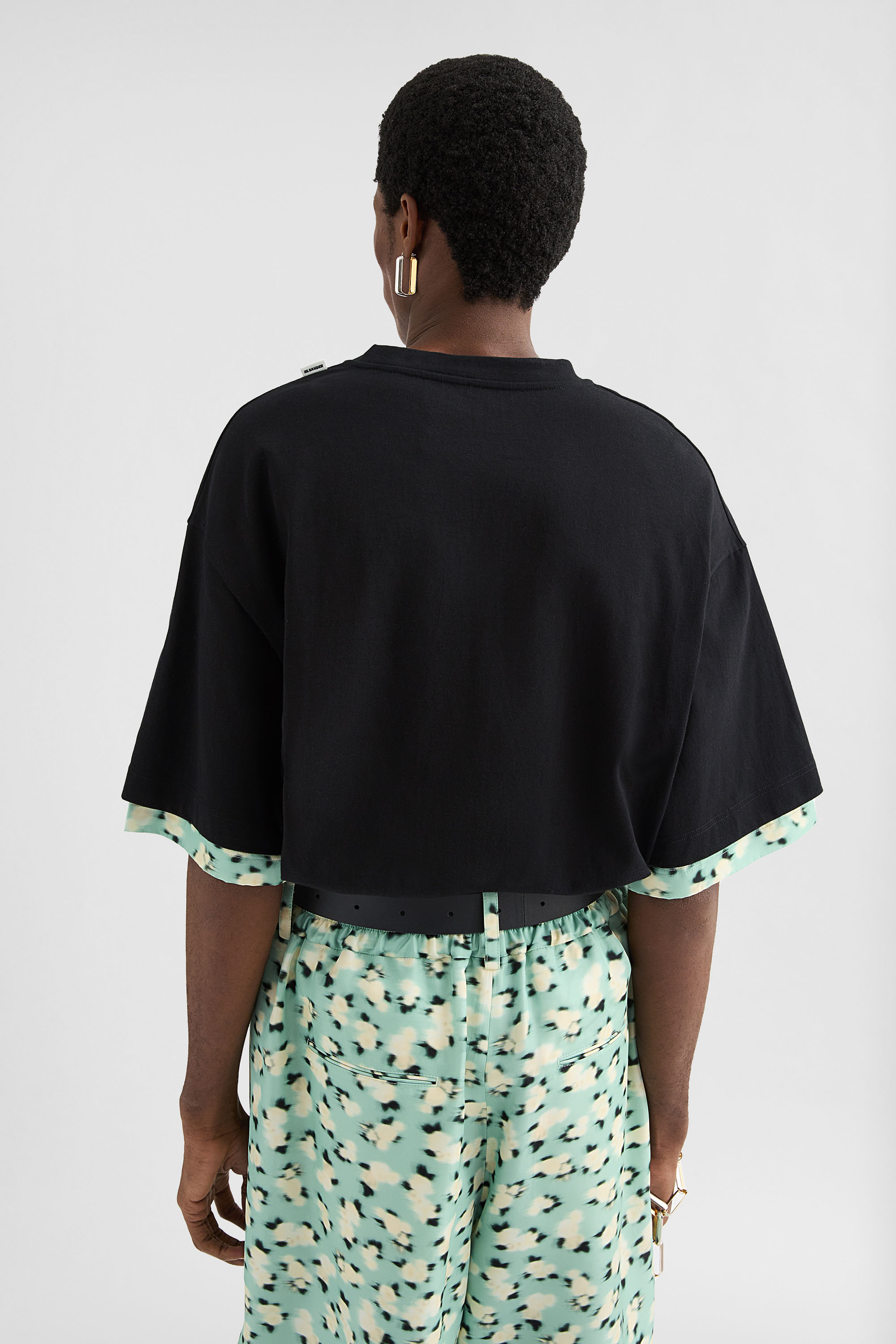 Cotton Crew-Neck T-Shirt - T-shirts - Image 4
