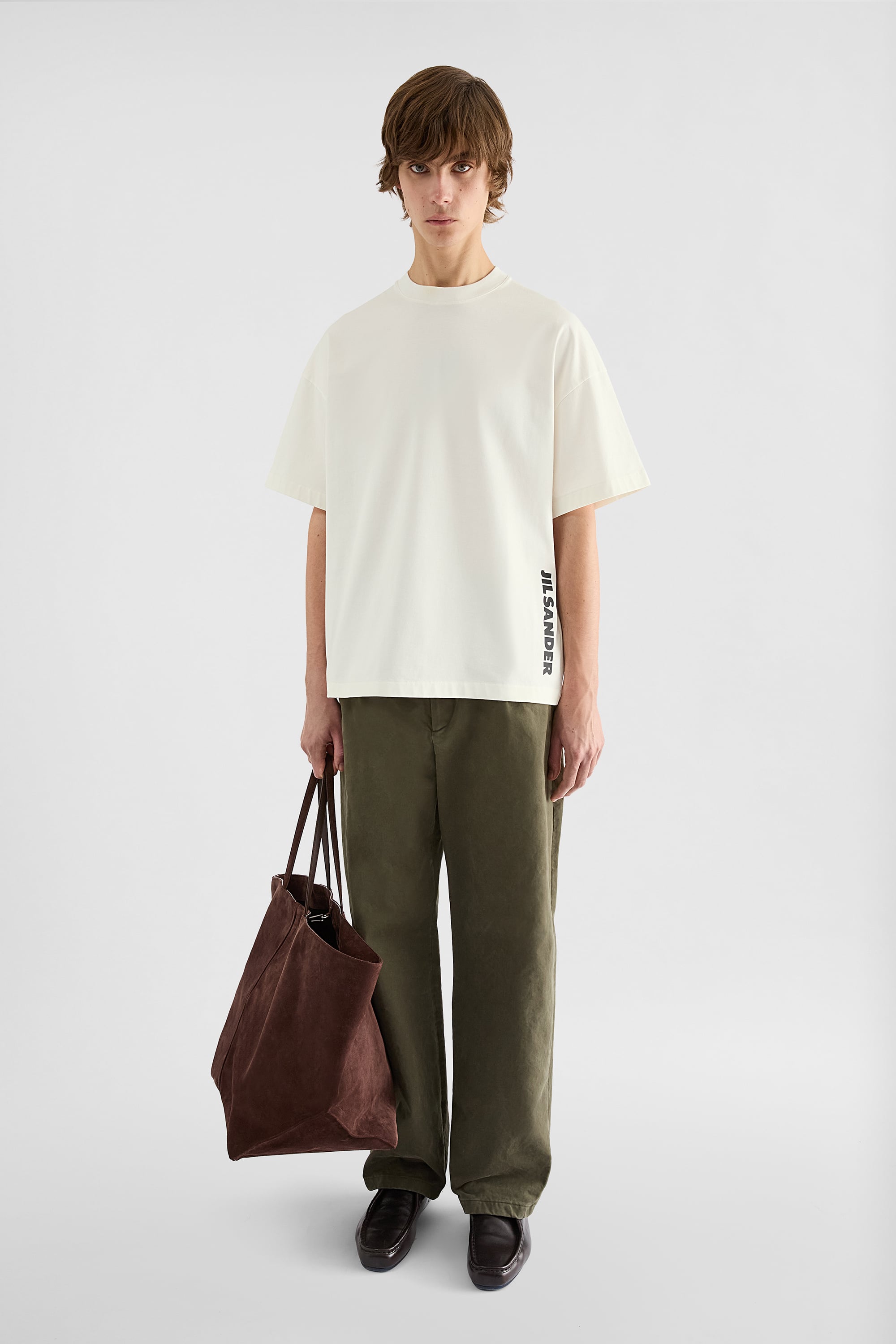 コットン クルーネックTシャツ メンズ | Jil Sander 公式オンラインストア