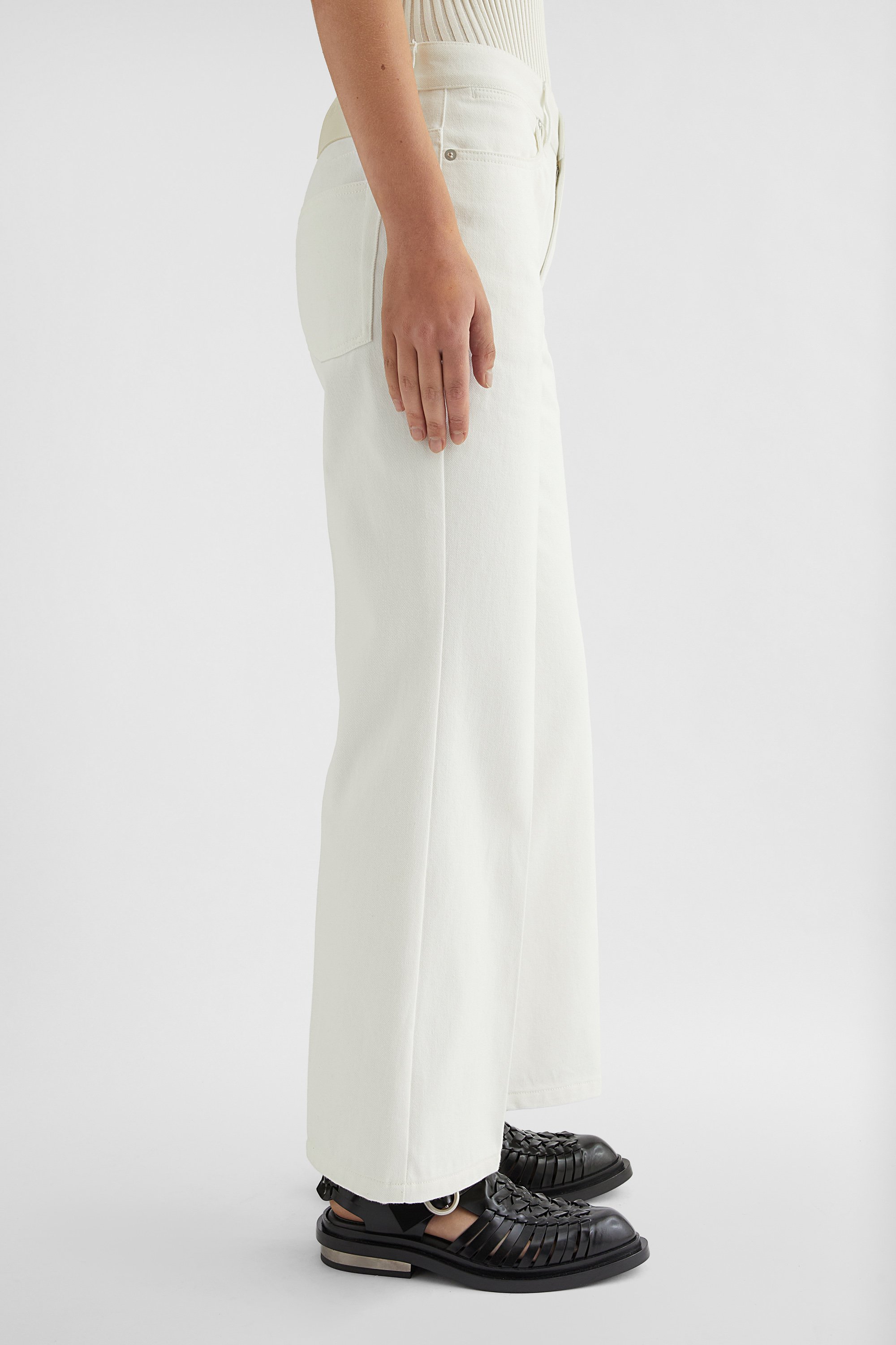 Flared Denim Trousers Woman | Jil Sander Official Online Store